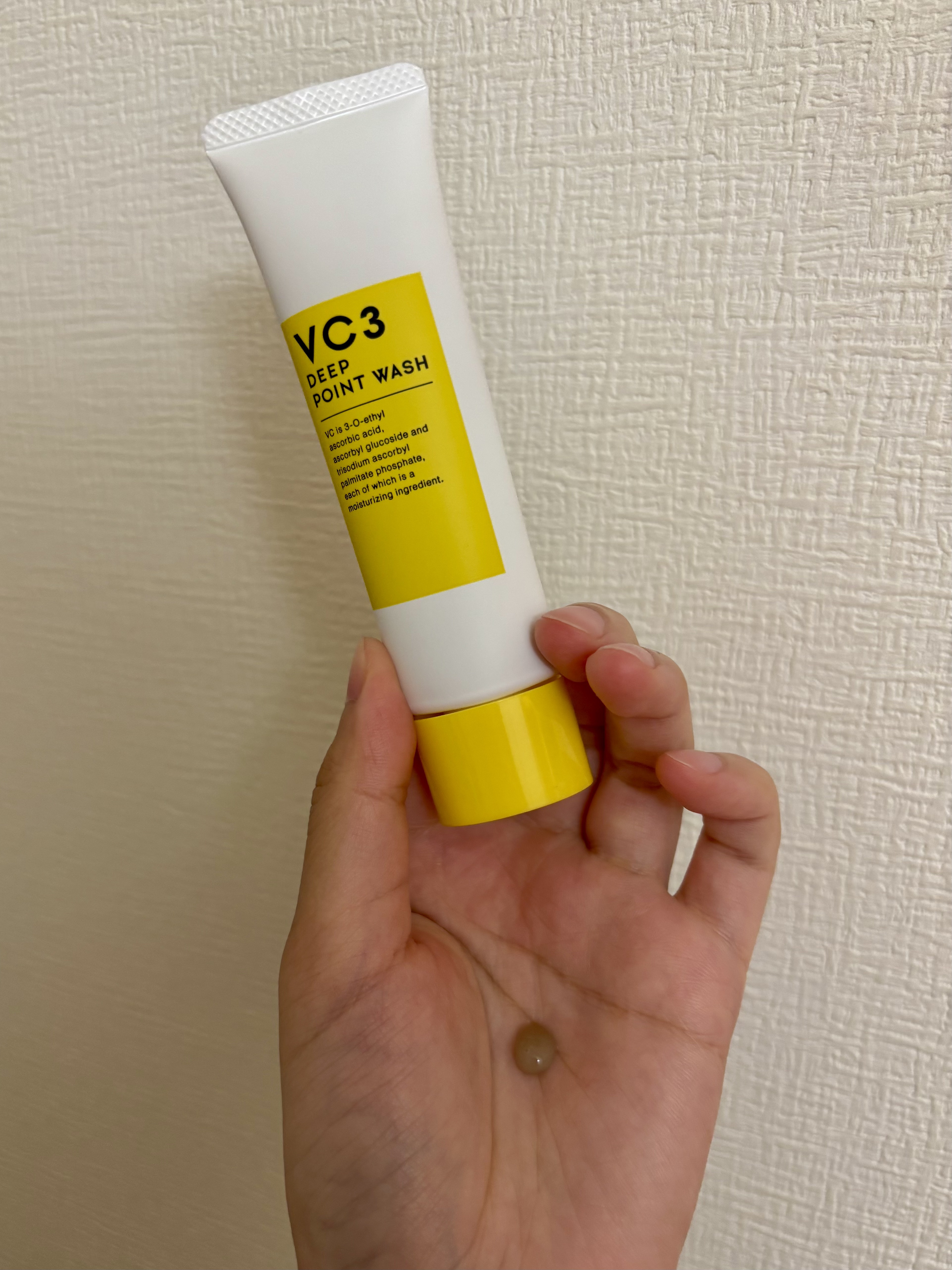 毛穴フォーカスＶＣ ＶＣ３ディープポイントウォッシュ/pdc/洗顔フォームを使ったクチコミ（2枚目）