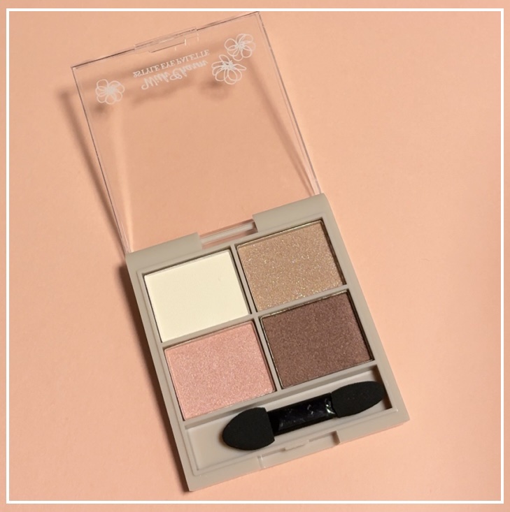 &. Wチャーム アイシャドウ2スタイルカラーパレット/DAISO/アイシャドウパレットを使ったクチコミ（3枚目）