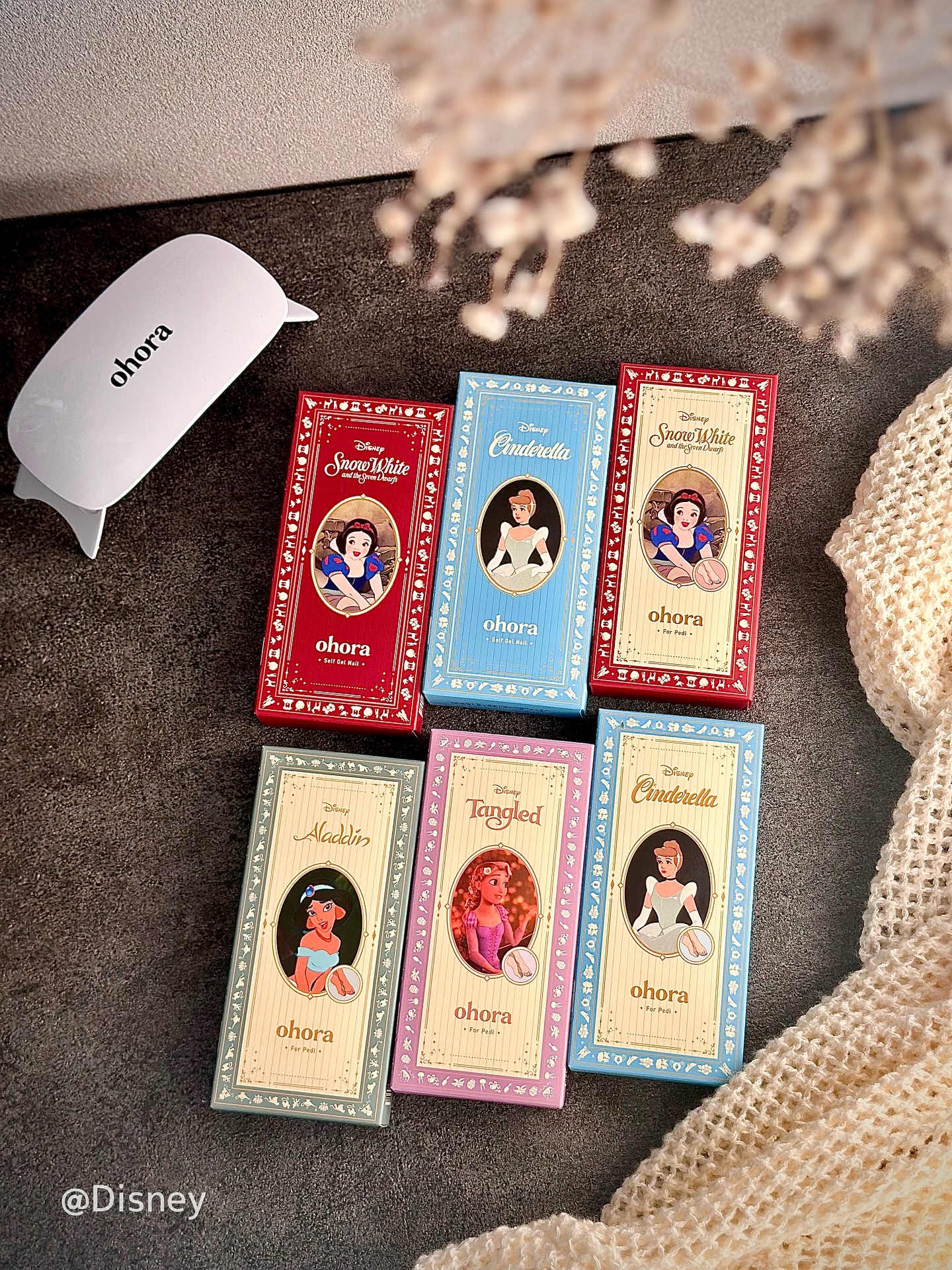 ハンド＆ペディキュアセット Disney collection/ohora/ネイルシールを使ったクチコミ（1枚目）