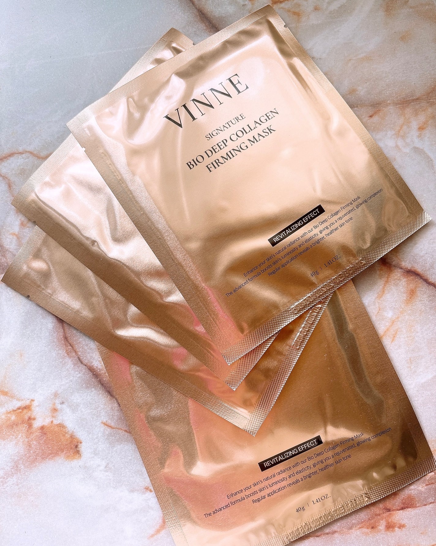 シグニチャーバイオディープコラーゲンファーミングマスク/VINNE /シートマスク・パックを使ったクチコミ(2枚目)
