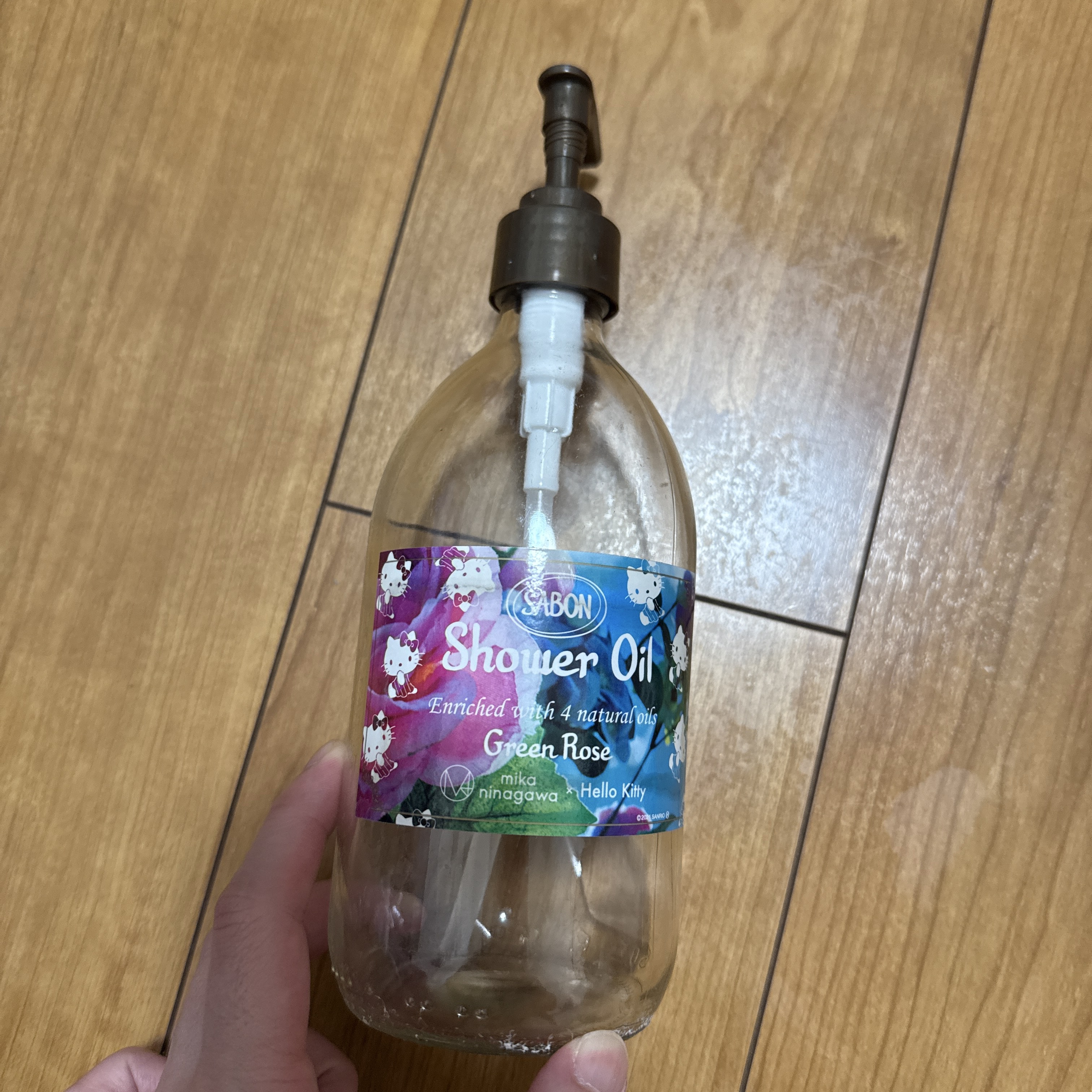  シャワーオイル パチュリ・ラベンダー・バニラ/SABON/ボディソープを使ったクチコミ（2枚目）