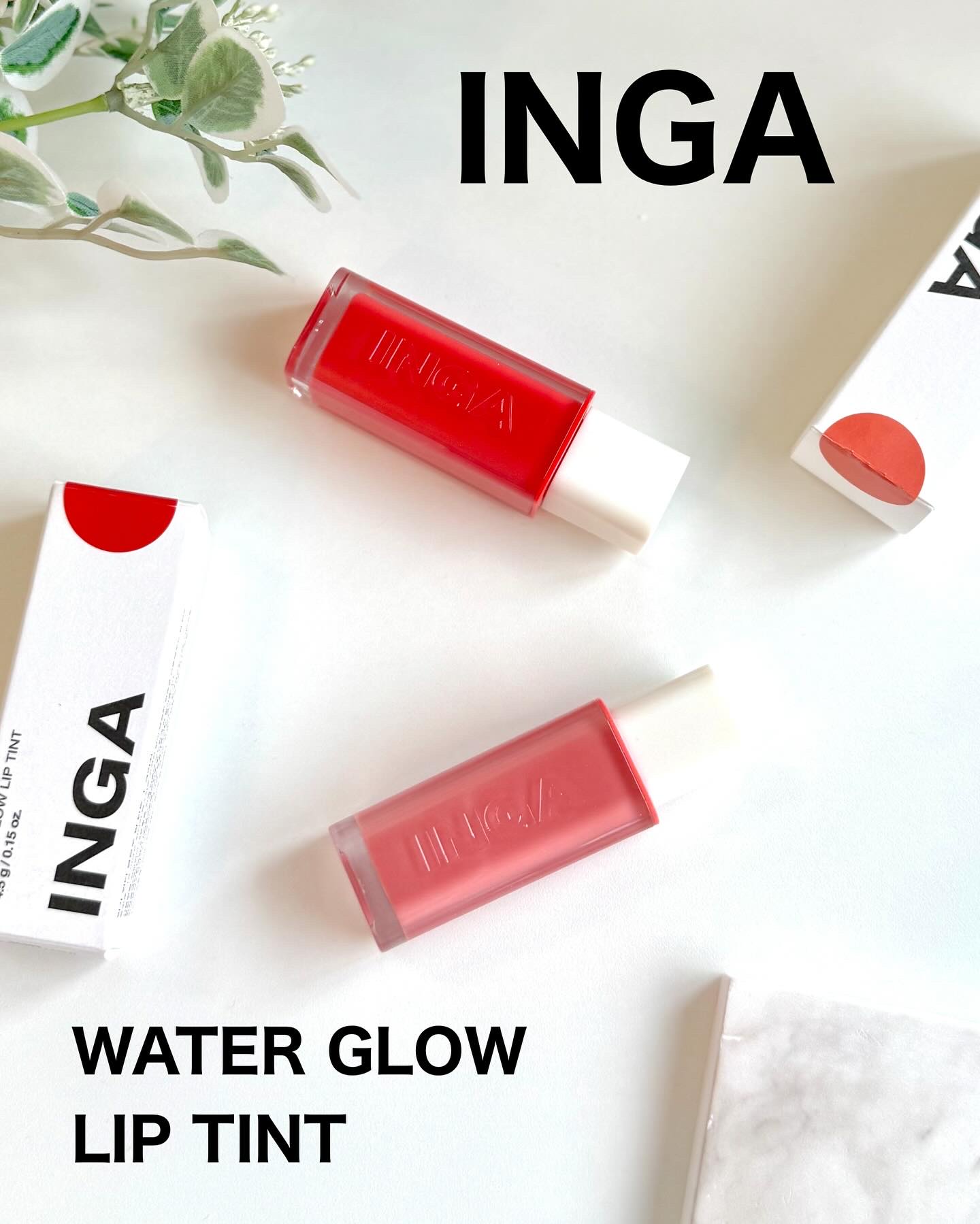 ウォーターグローリップティント/INGA/リップティントを使ったクチコミ（1枚目）