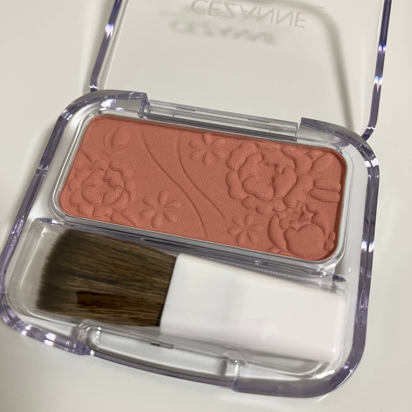 ナチュラル チークN/CEZANNE/パウダーチークを使ったクチコミ(2枚目)