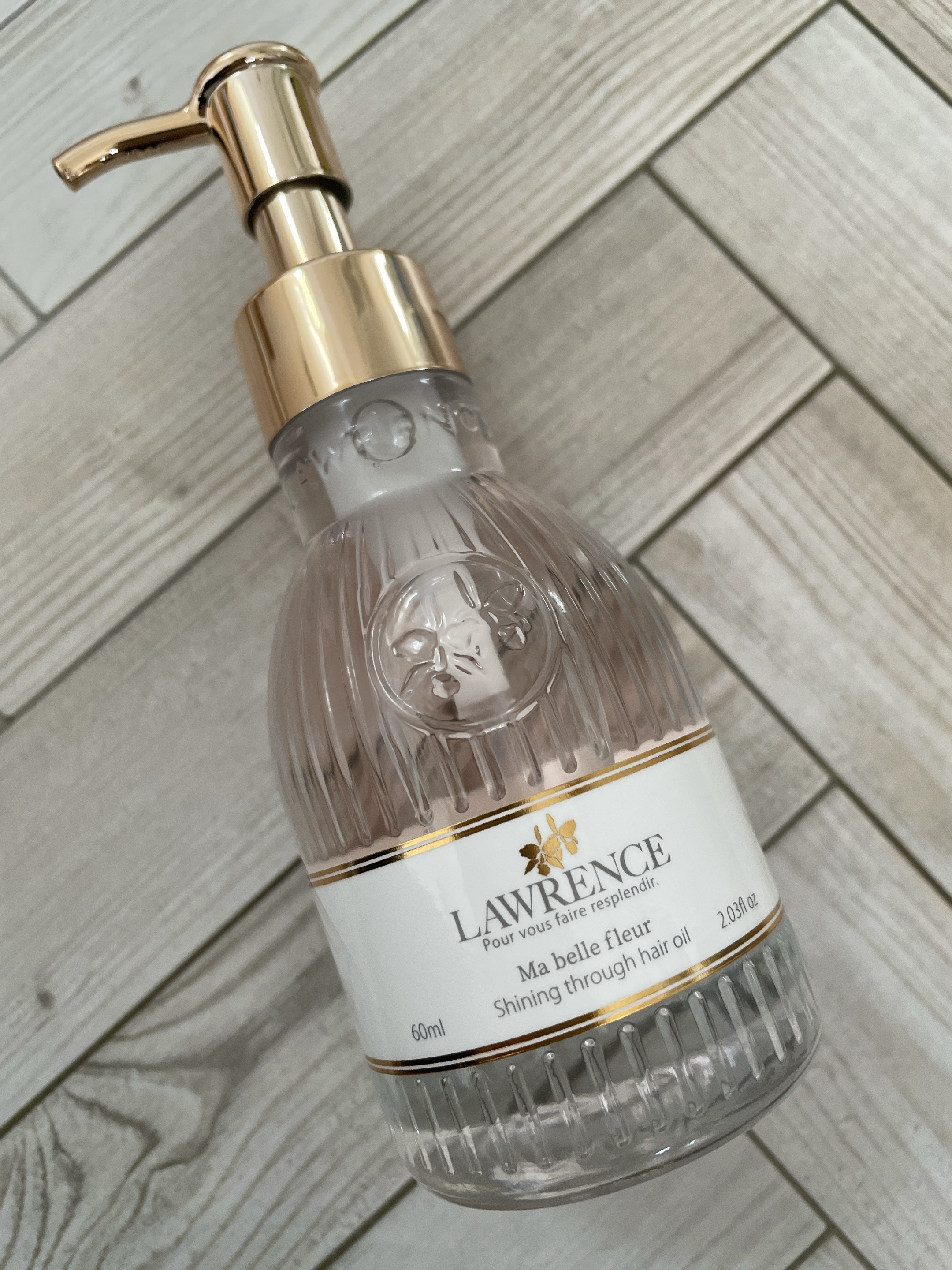 シャイニングスルーヘアオイル マベルフルール/ロウレンス /ヘアオイルを使ったクチコミ（1枚目）