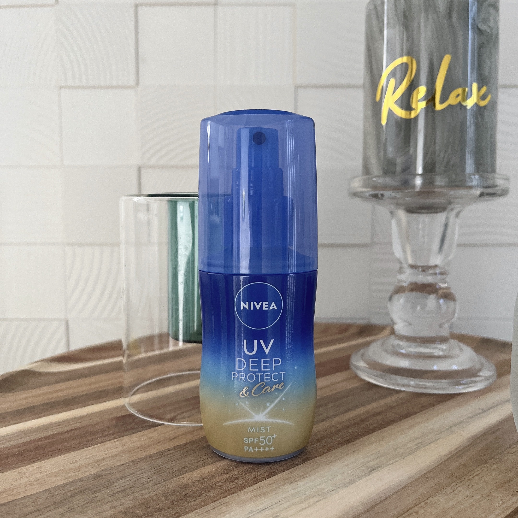 ニベアUV ディーププロテクト＆ケア ミルクミスト/ニベア/日焼け止めミスト・スプレーを使ったクチコミ（3枚目）