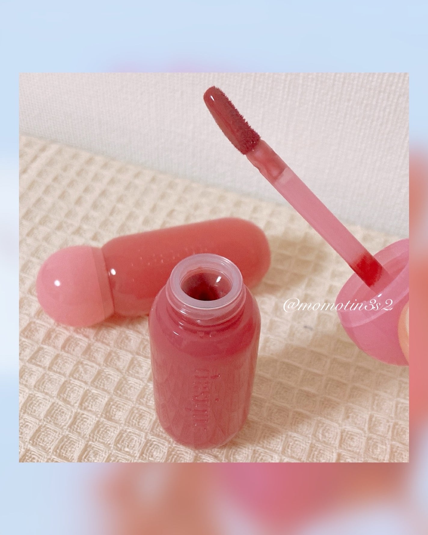 ジューシーデューイグロウティント/dasique/リップティントを使ったクチコミ(3枚目)