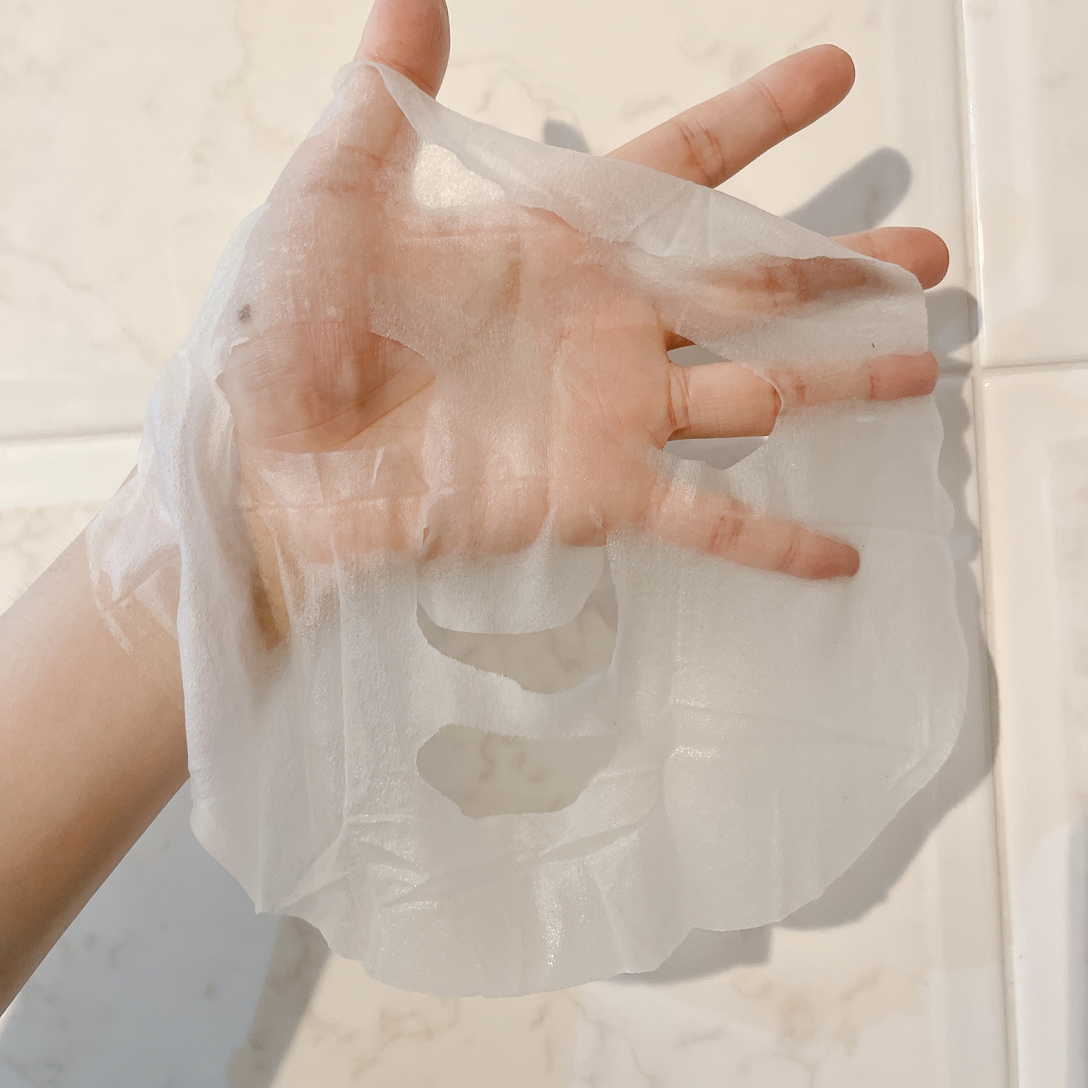 スーヴィッド マスクシート パプリカ/SKINFOOD/シートマスク・パックを使ったクチコミ（3枚目）