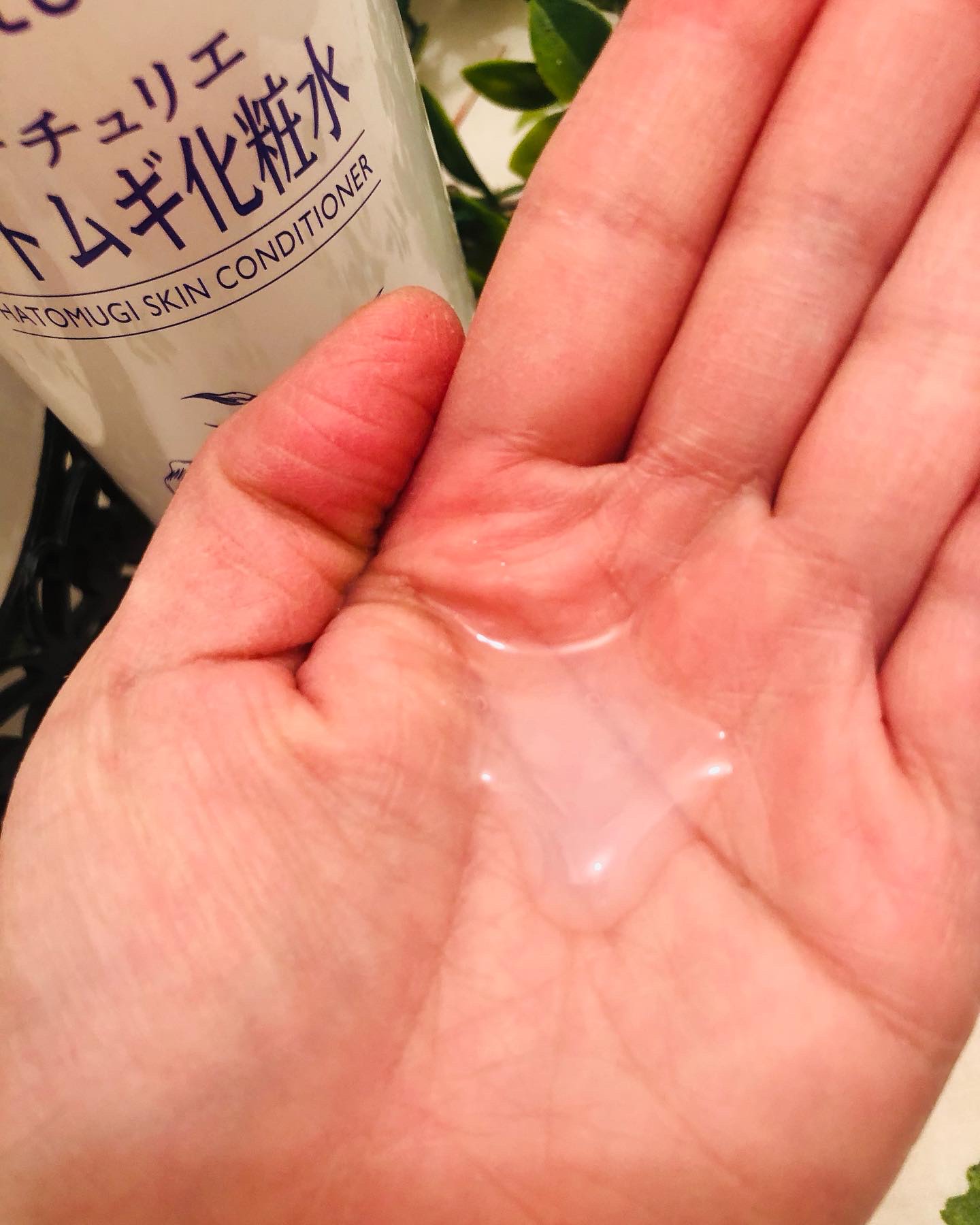 ハトムギ化粧水(ナチュリエ スキンコンディショナー R )/ナチュリエ/化粧水を使ったクチコミ（2枚目）