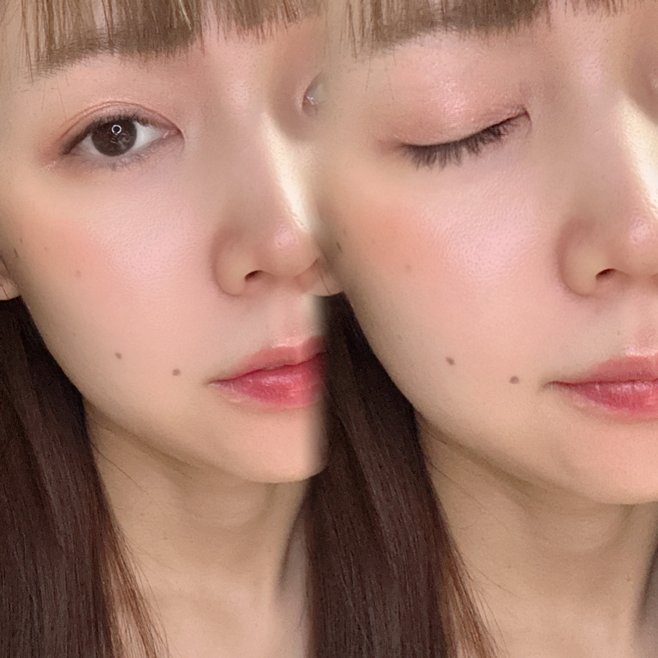 CR ハイライター ローズ グロー/bareMinerals/ハイライトを使ったクチコミ（2枚目）