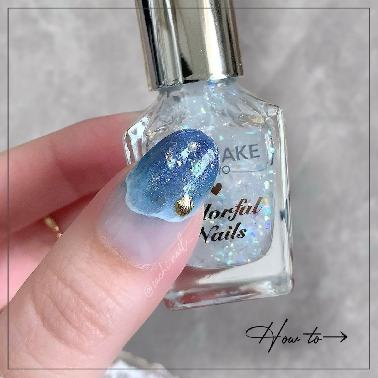 カラフルネイルズ/キャンメイク/マニキュアを使ったクチコミ（2枚目）