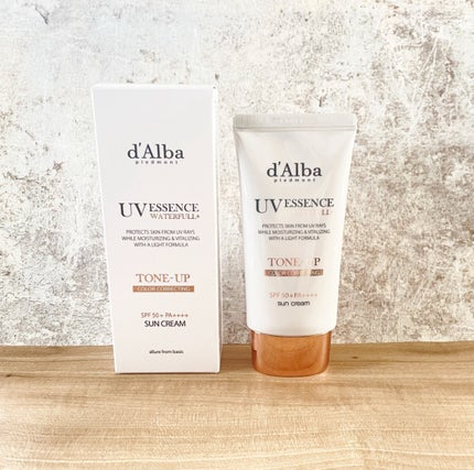 ウォータフルトーンアップサンクリーム/ダルバ/日焼け止めクリームを使ったクチコミ(1枚目)