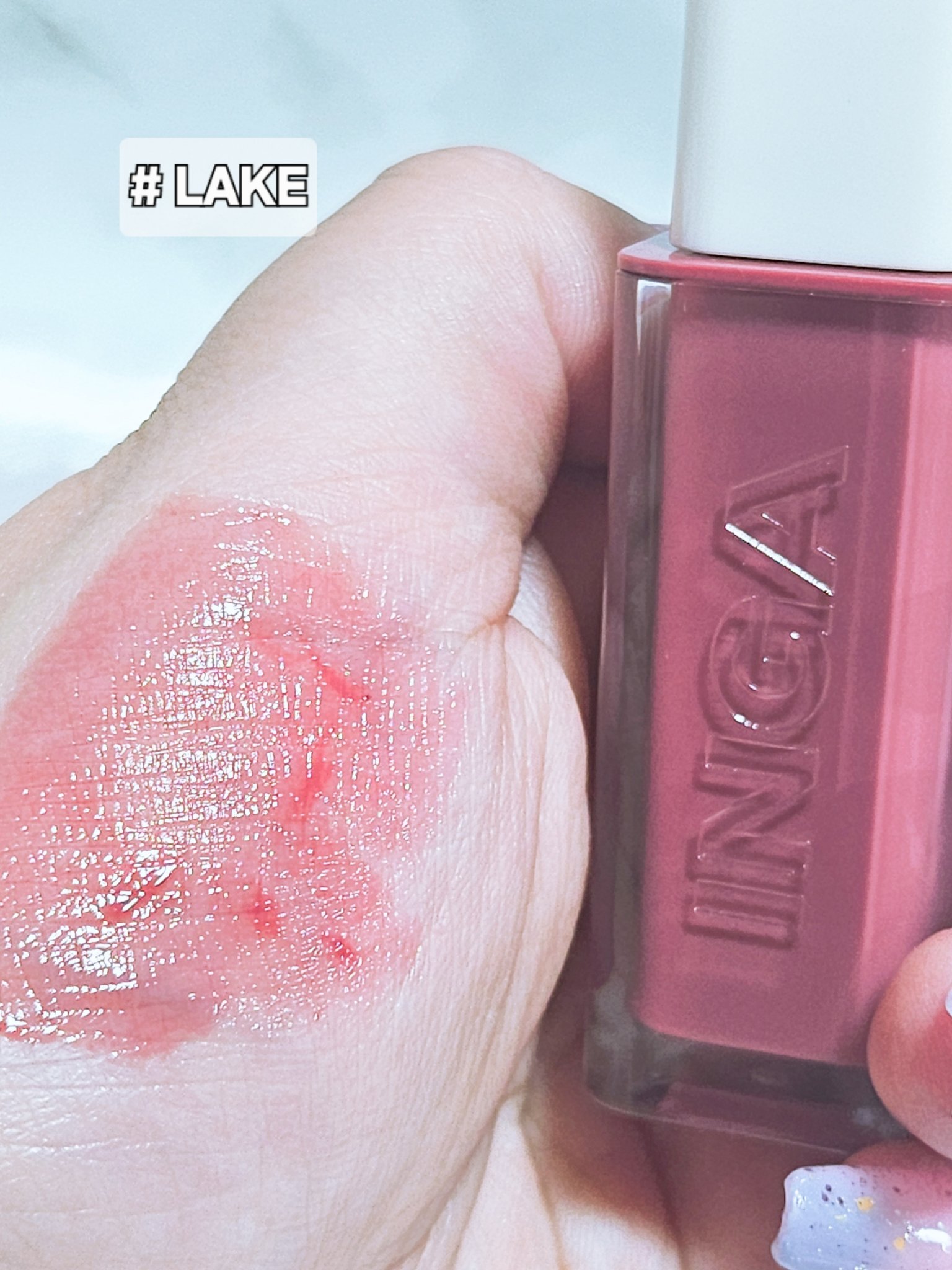 ウォーターグローリップティント/INGA/リップティントを使ったクチコミ（3枚目）