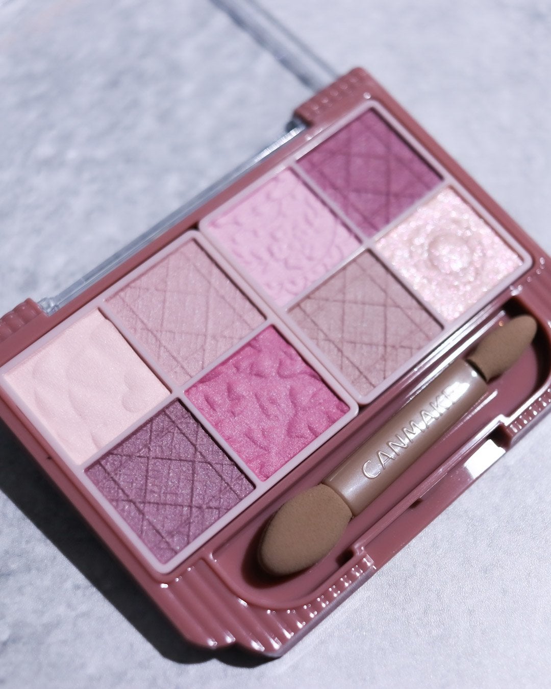 プティパレットアイズ(マットタイプ)/キャンメイク/パウダーアイシャドウを使ったクチコミ(2枚目)