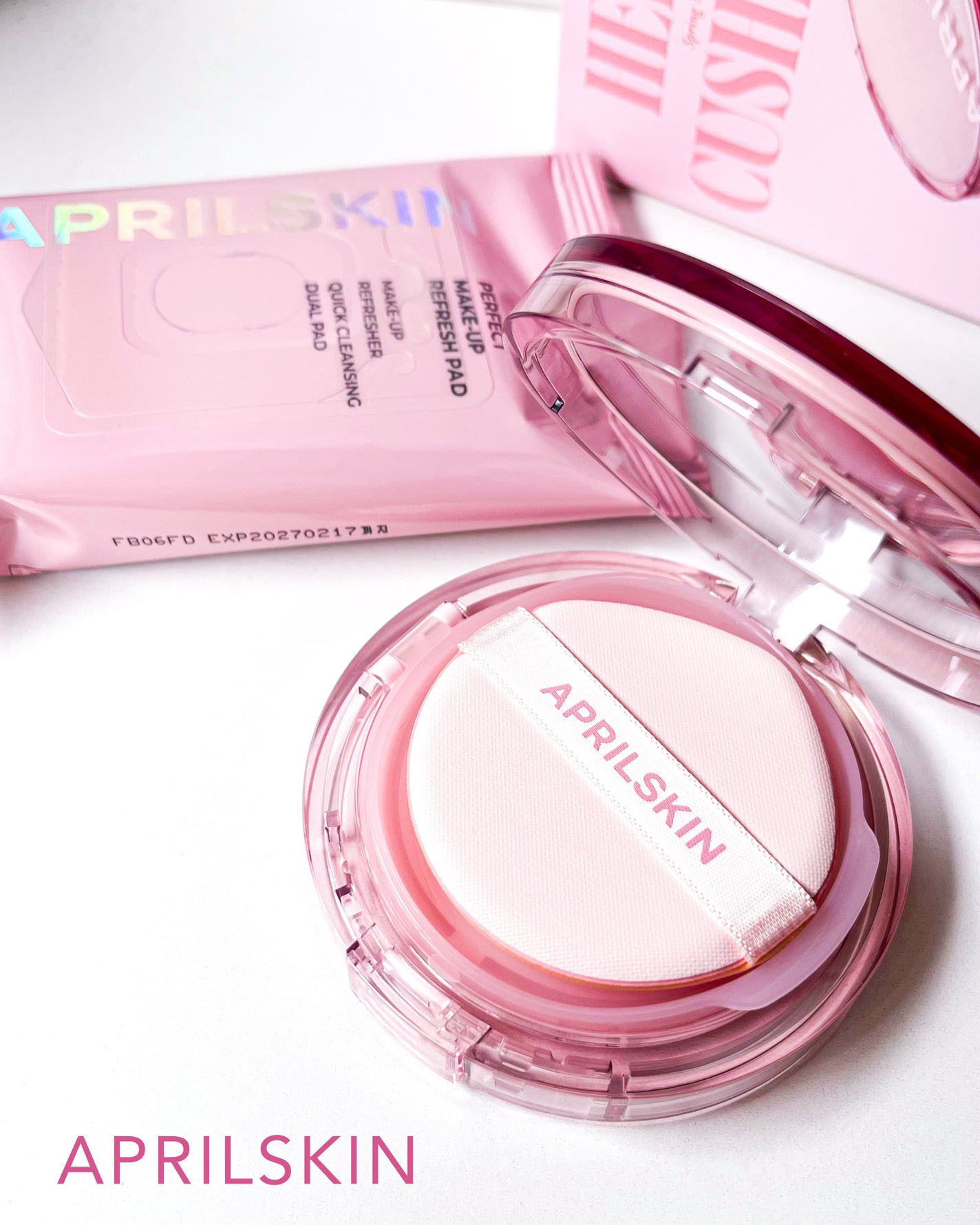 パーフェクト メイクアップ リフレッシュ パッド/APRILSKIN/クレンジングシートを使ったクチコミ(8枚目)