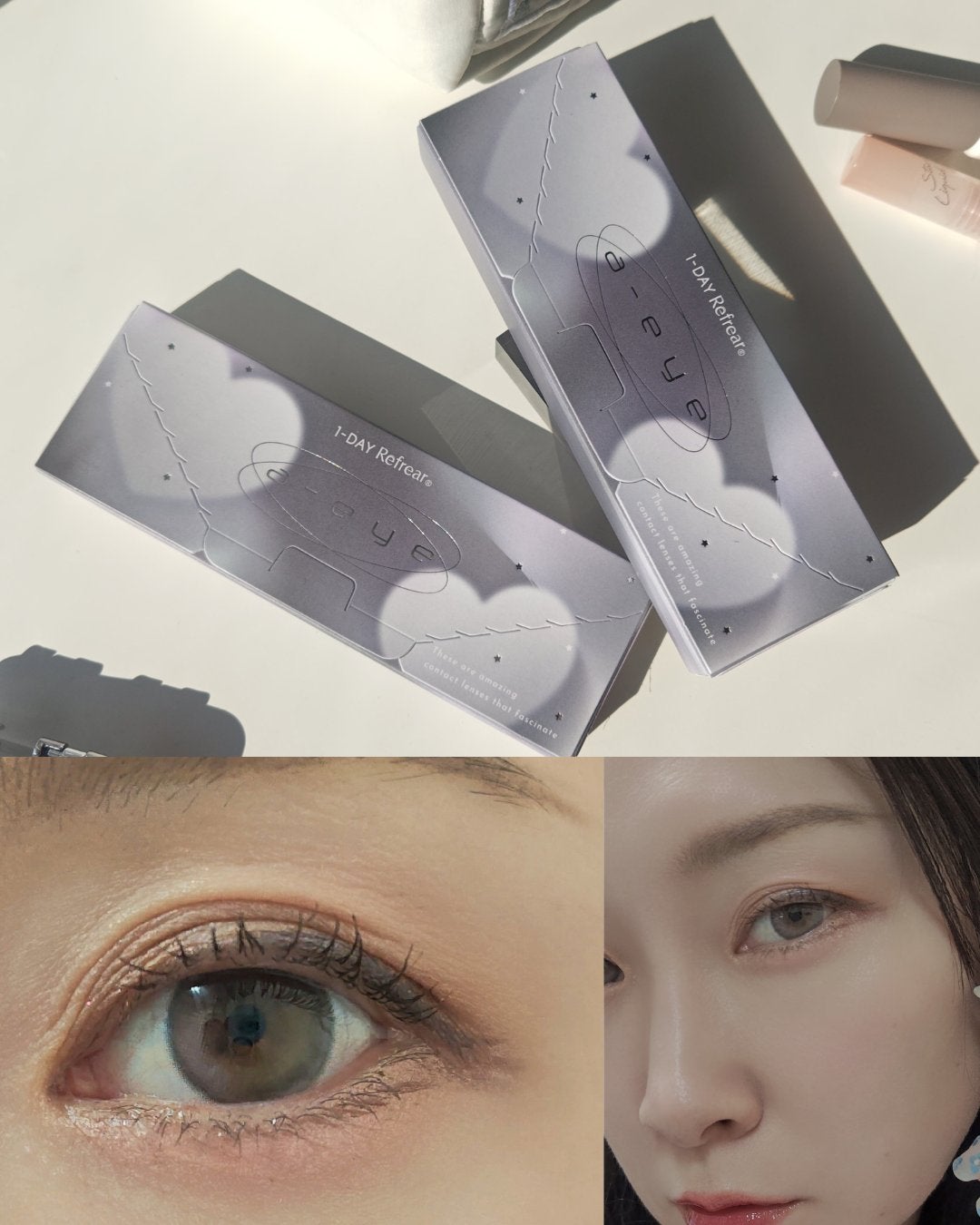 a-eye 1day/Refrear/ワンデー(1DAY)カラコンを使ったクチコミ(3枚目)