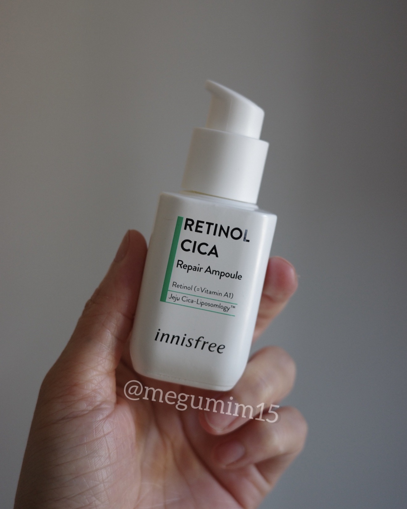 レチノールシカ リペアアンプル/innisfree/美容液を使ったクチコミ（1枚目）