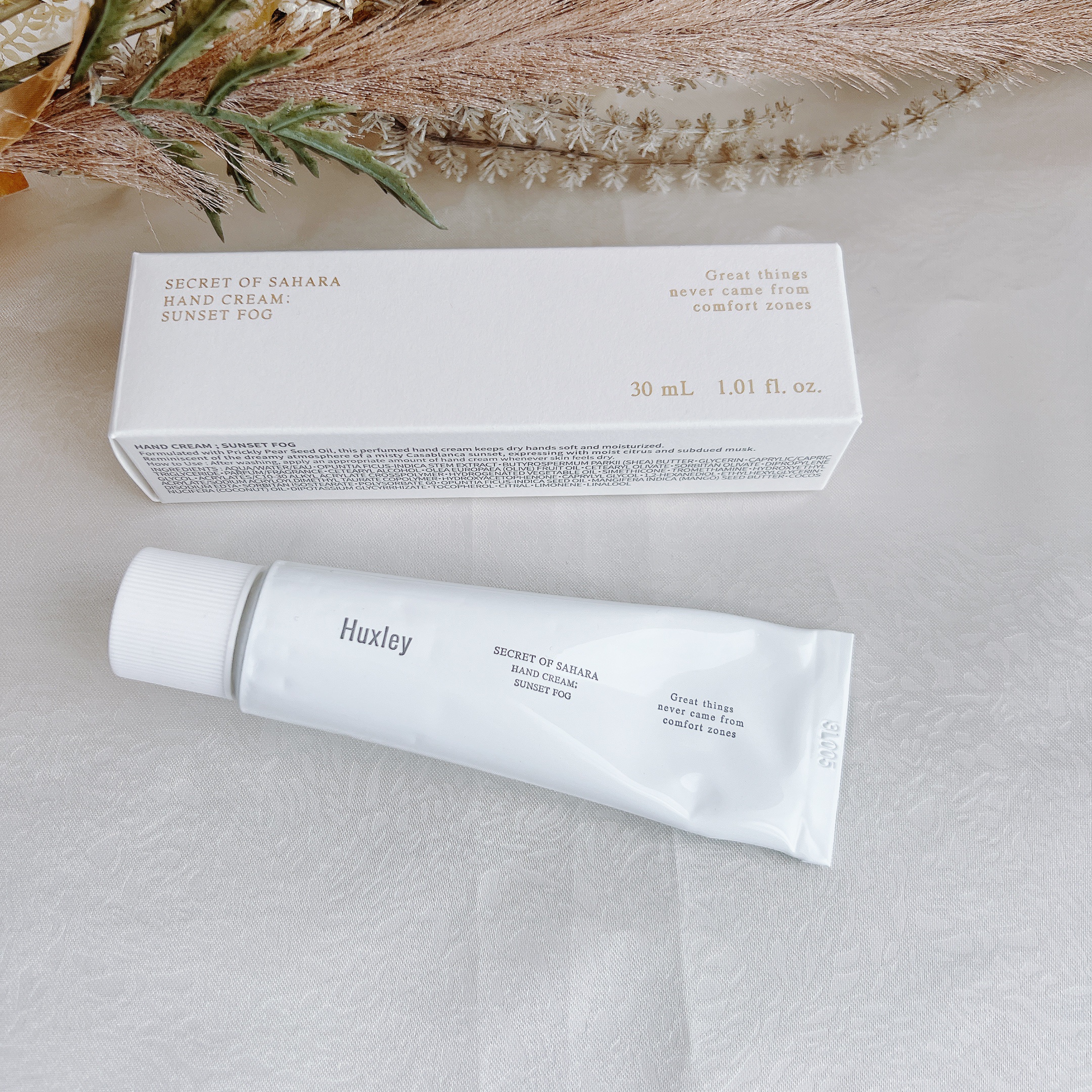 ハンドクリーム サンセットフォグ/Huxley/ハンドクリームを使ったクチコミ（3枚目）