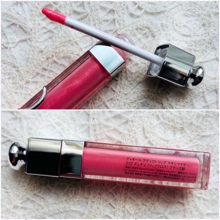 ディオール アディクト リップ マキシマイザー 212 チュチュ/Dior/リップグロスを使ったクチコミ(3枚目)