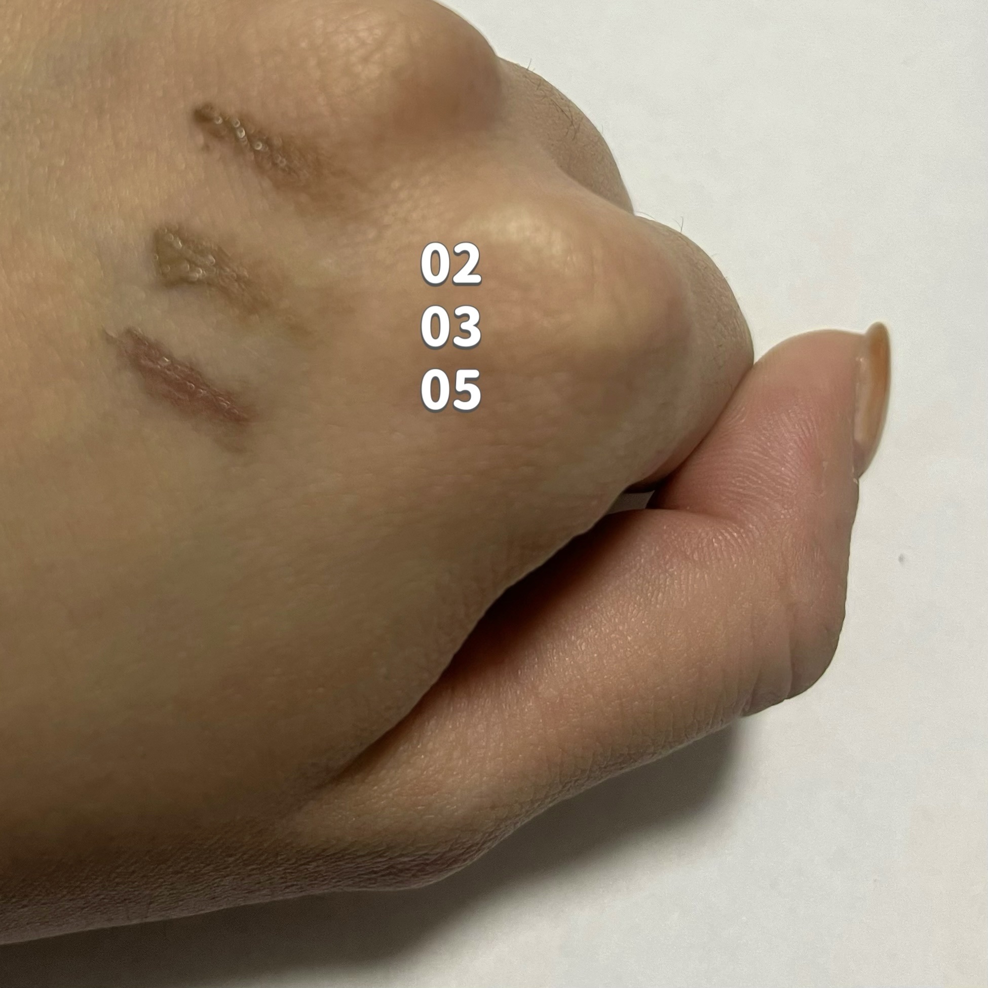 ハンオールブロウカラ/rom&nd/眉マスカラを使ったクチコミ（2枚目）