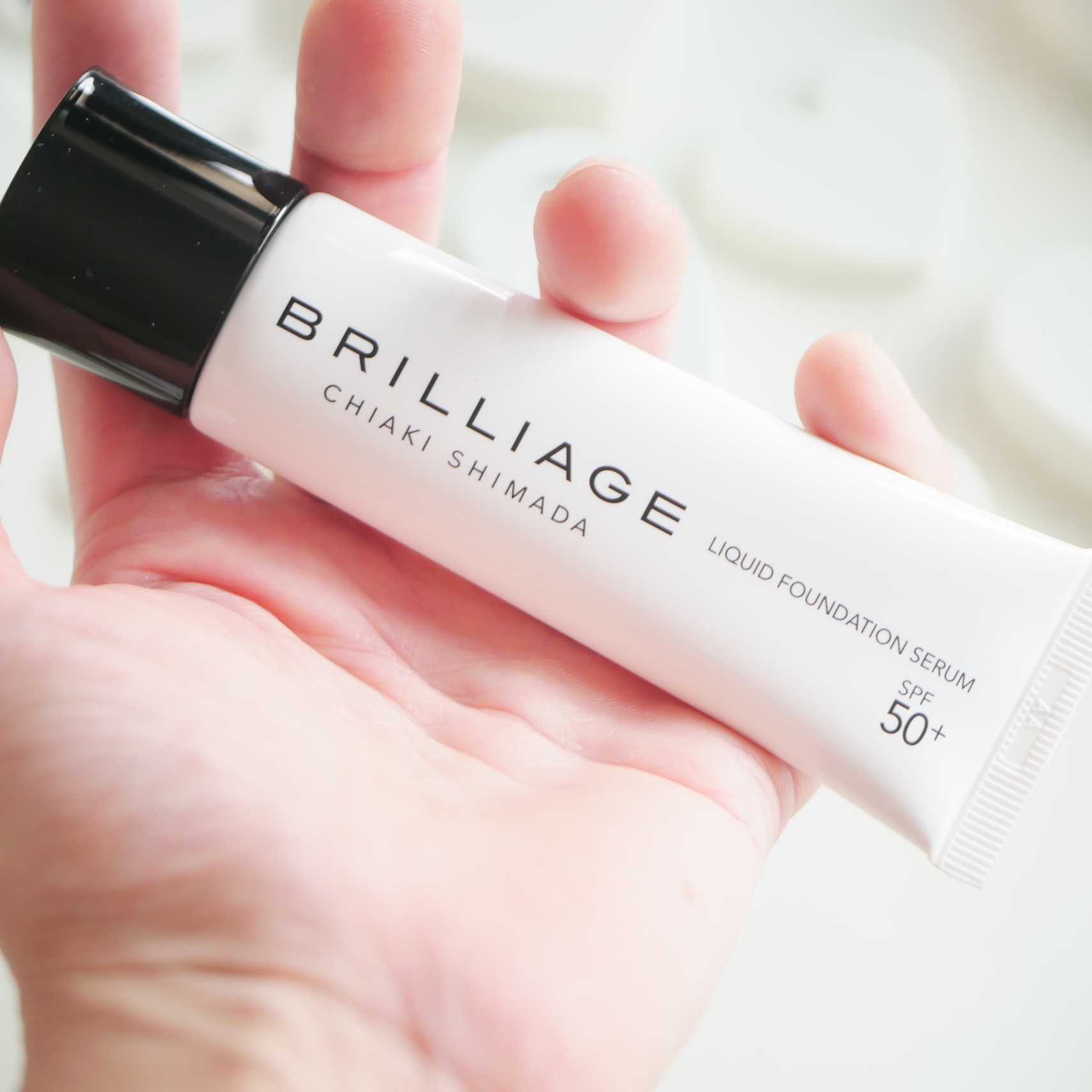 セッティング　リキッドファンデーション　セラム/ブリリアージュ/リキッドファンデーションを使ったクチコミ（2枚目）