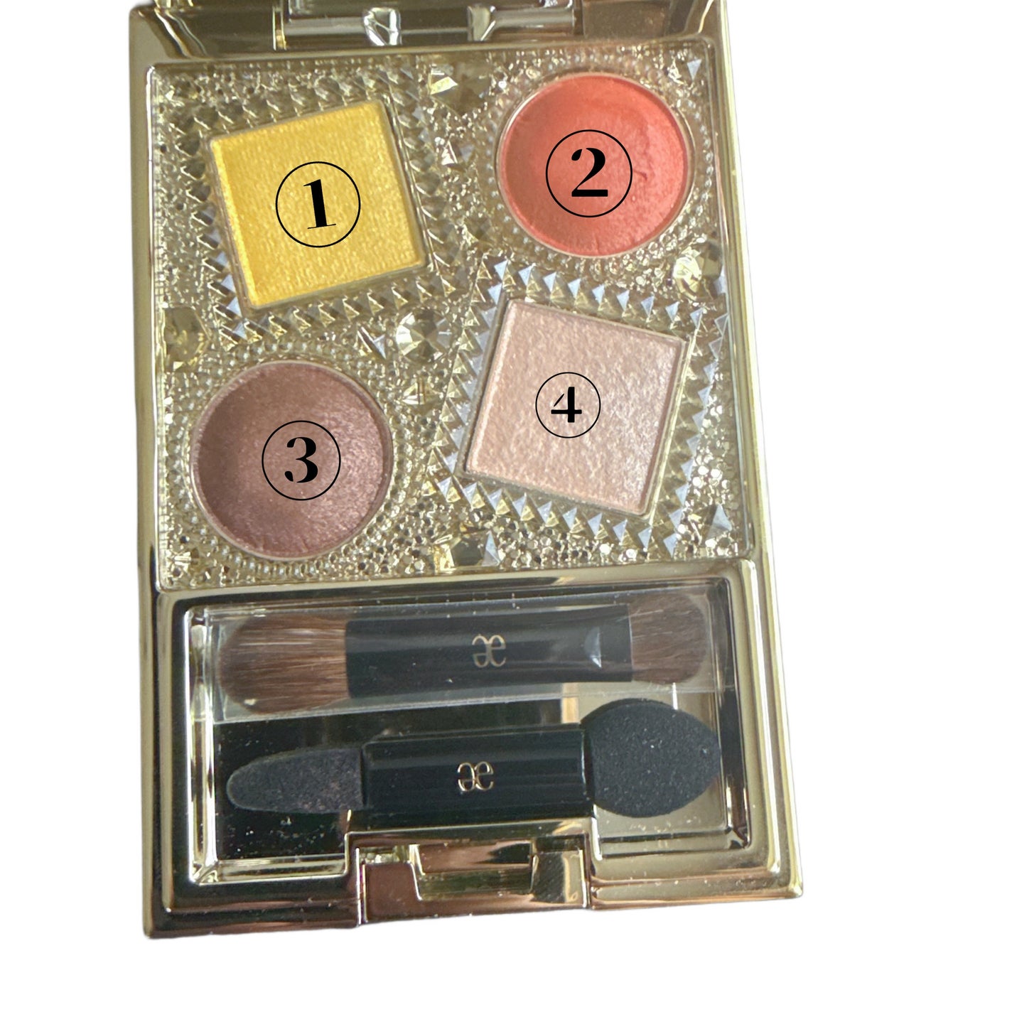 エレガンス ヌーヴェル アイズ/Elégance/アイシャドウパレットを使ったクチコミ(2枚目)