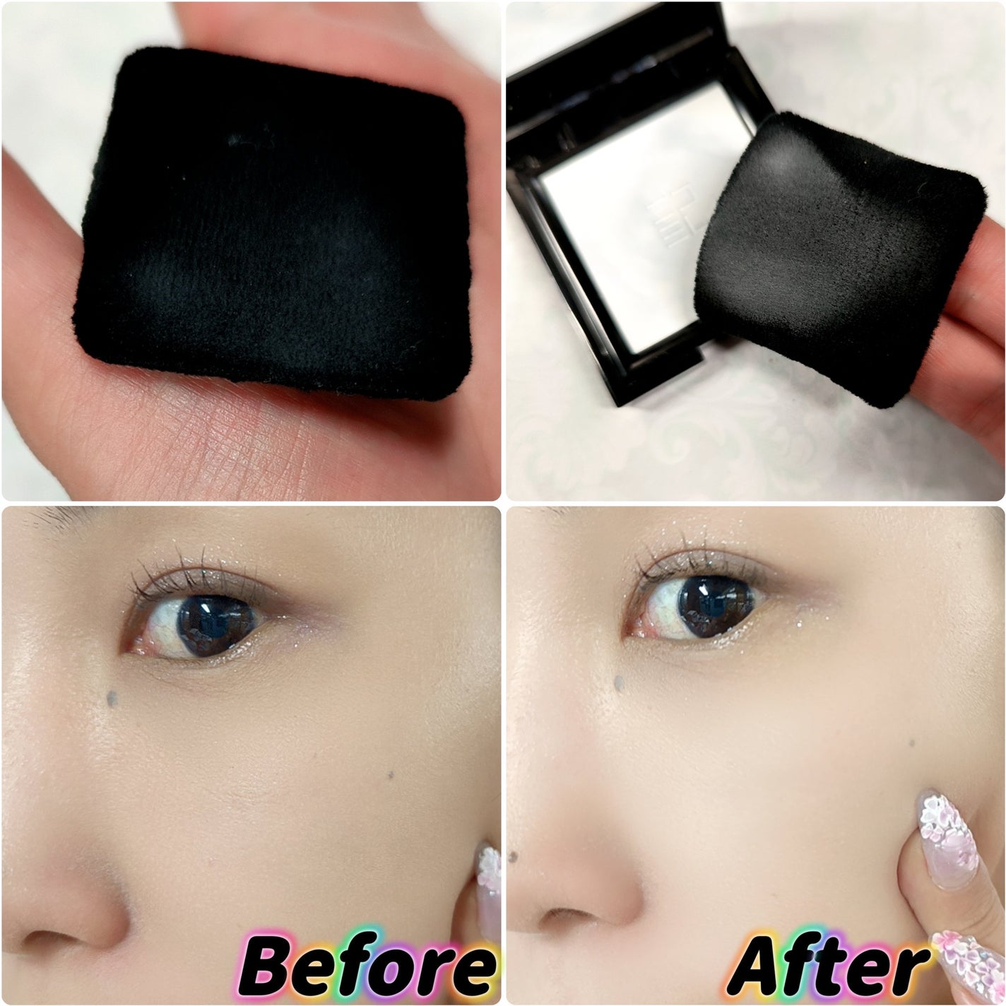 トランスルーシェント ブルーリング セッティング パウダー/PERFECT DIARY/プレストパウダーを使ったクチコミ(3枚目)