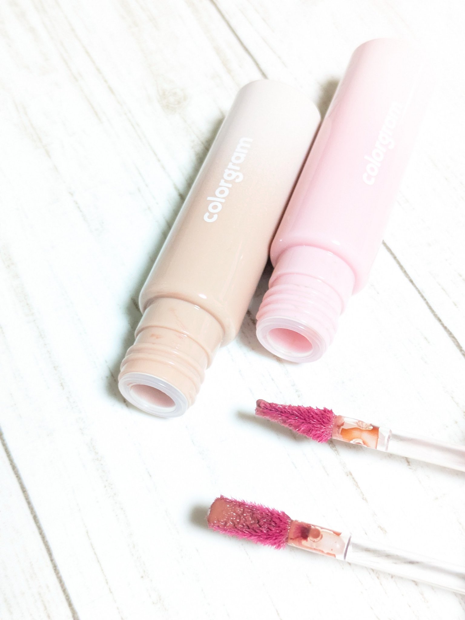 カラーグラム タンフルグラスティントミルク/Colorgram/リップティントを使ったクチコミ（2枚目）