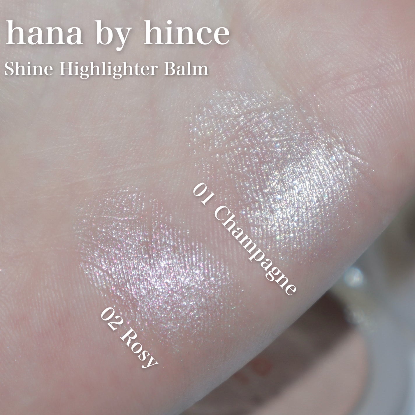 シャインハイライターバーム/hana by hince/クリームハイライトを使ったクチコミ(4枚目)