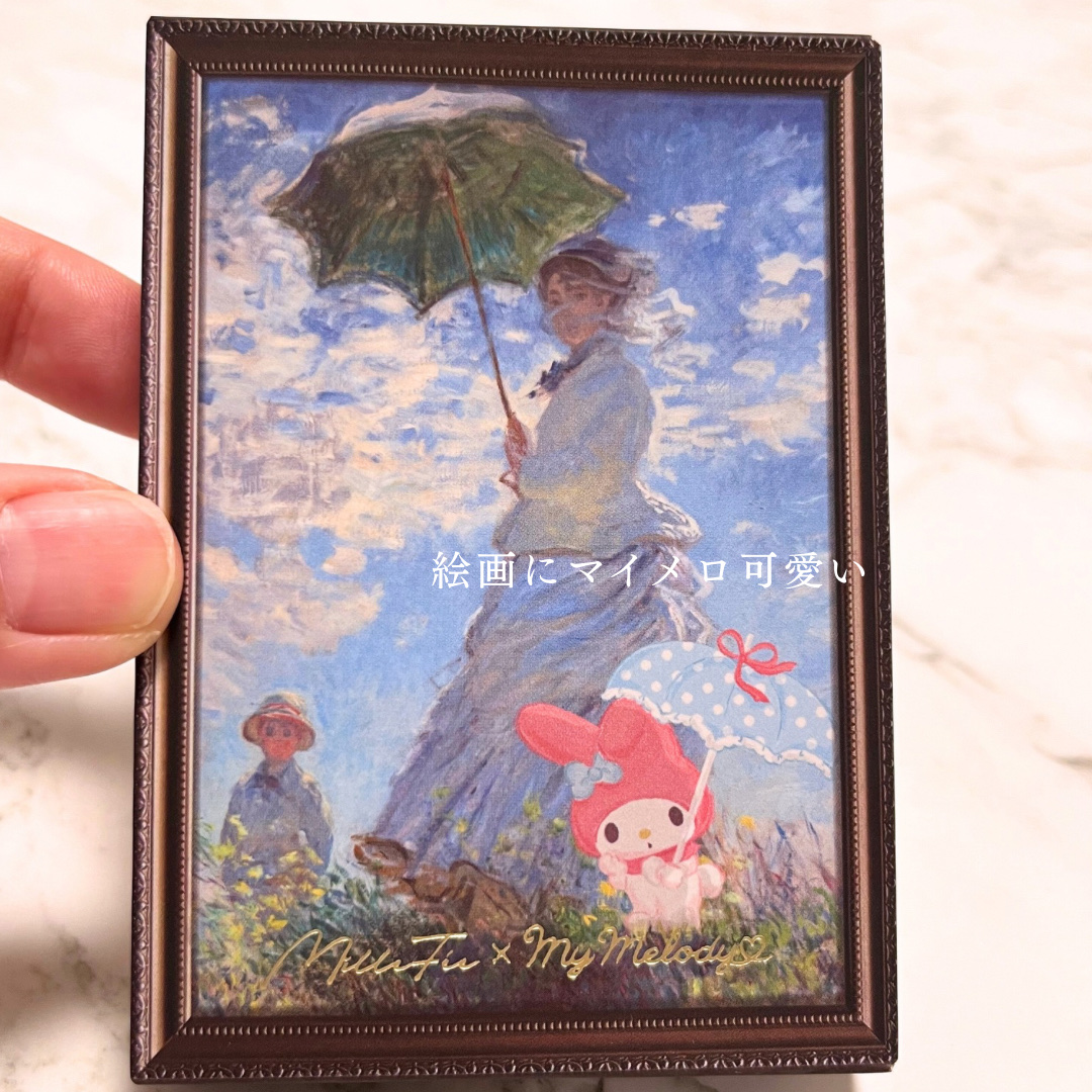 絵画アイシャドウパレット/MilleFée/アイシャドウパレットを使ったクチコミ（2枚目）