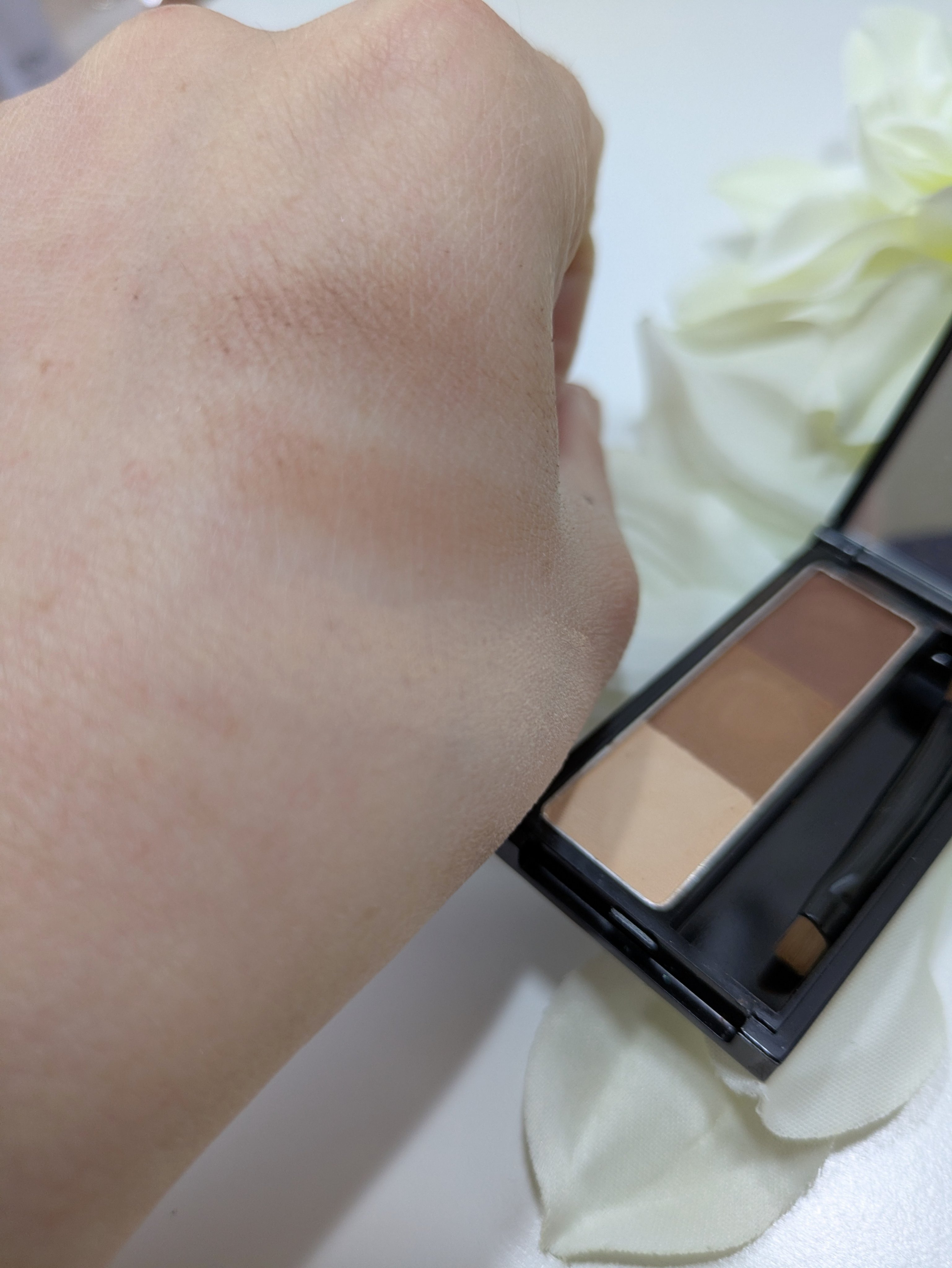 DQ アイブロウパレット/Dolly Angel/パウダーアイブロウを使ったクチコミ（3枚目）