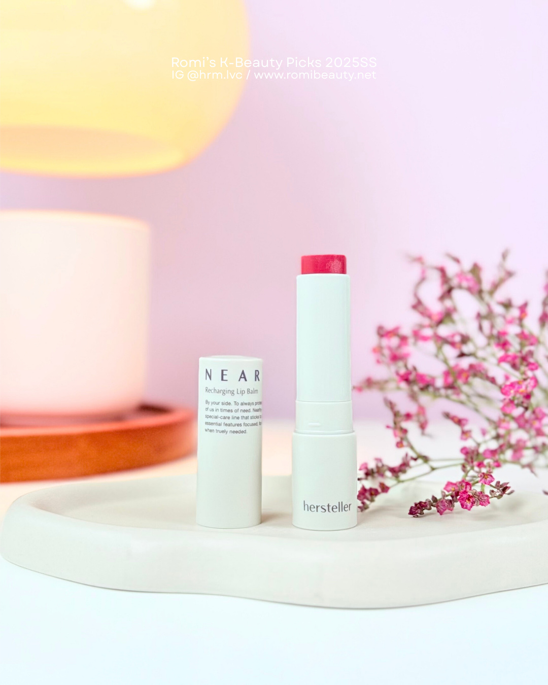 NEARBY Recharging Lip Balm 06 Mauve/Hersteller/口紅を使ったクチコミ（2枚目）