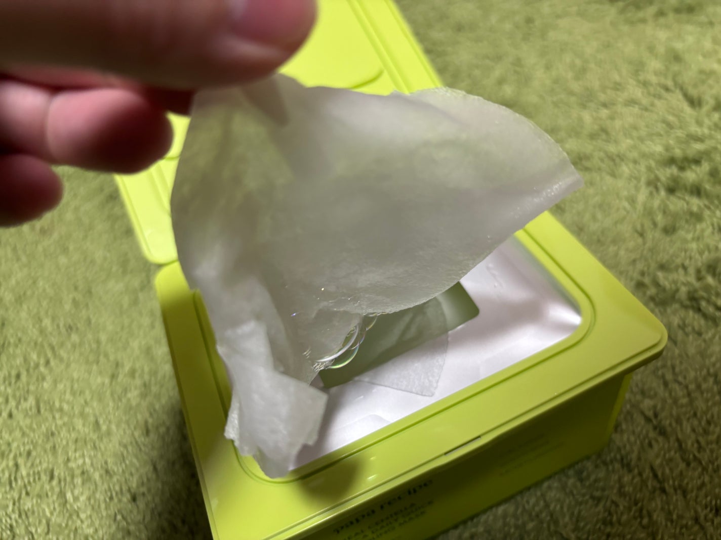 リアルセンテラシカクーリングウォーターフィットトナーパッド/PAPA RECIPE/トナーパッドを使ったクチコミ(2枚目)