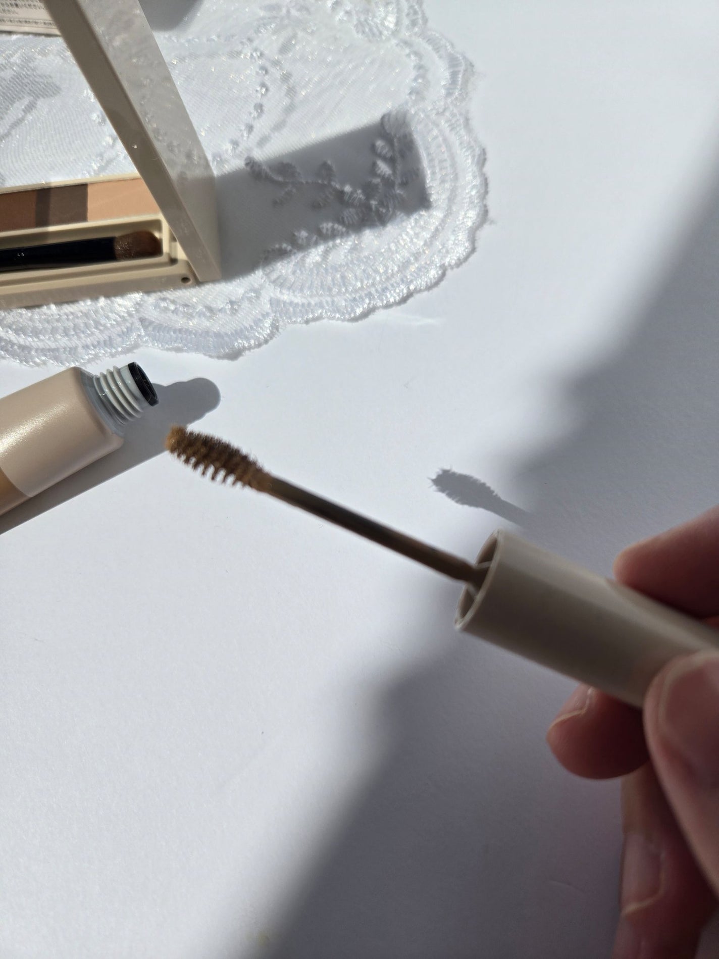 フラッフデザイン アイブロウカラー/Visée/眉マスカラを使ったクチコミ(3枚目)