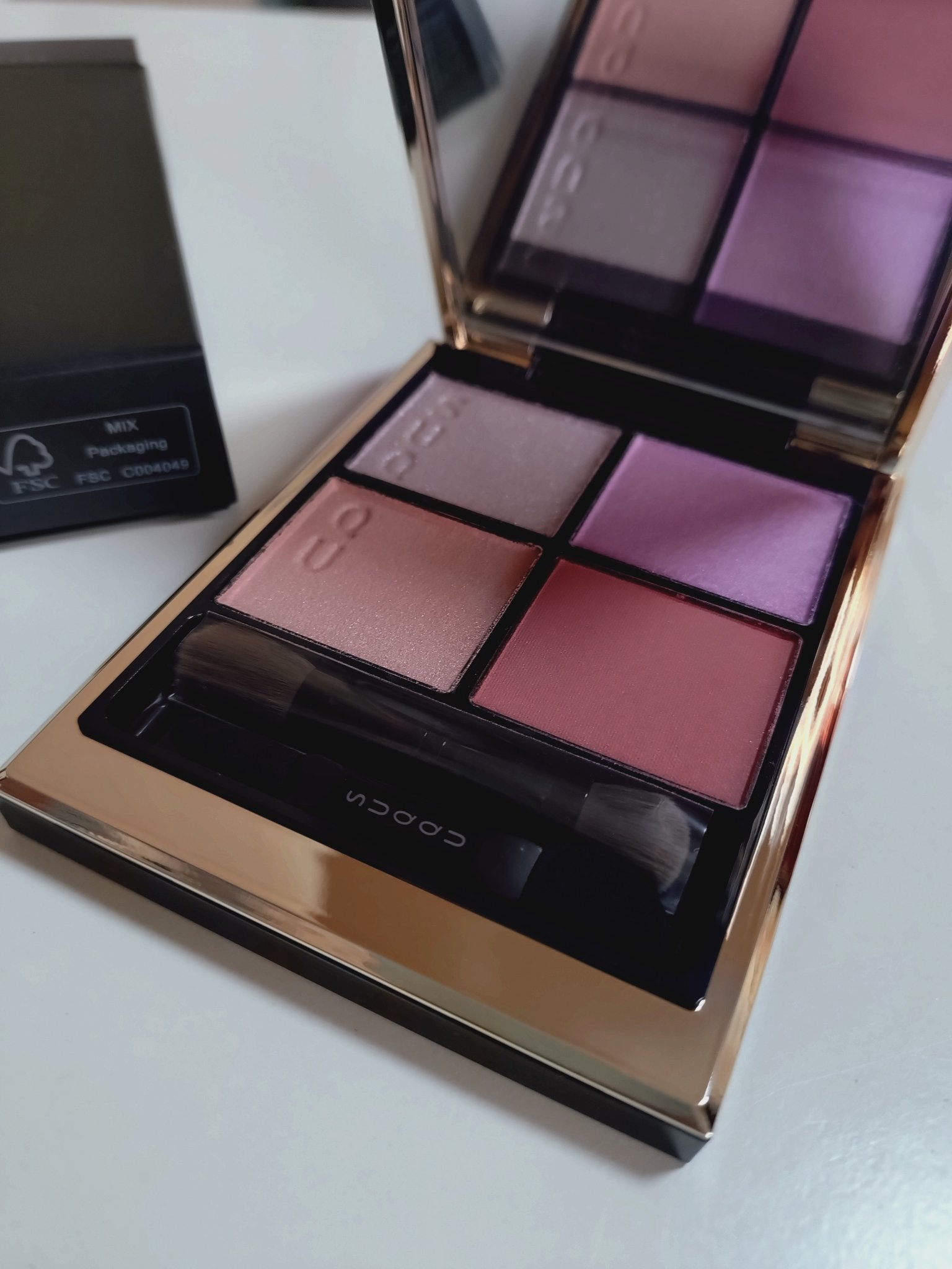 シグニチャー カラー アイズ/SUQQU/アイシャドウパレットを使ったクチコミ（1枚目）