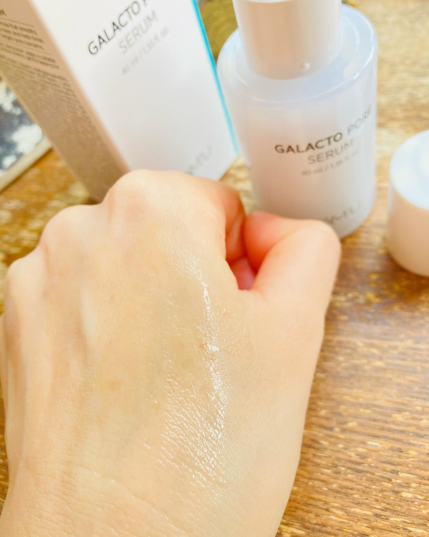 サミュ ガラクトポア セラム/SAM'U/美容液を使ったクチコミ（3枚目）