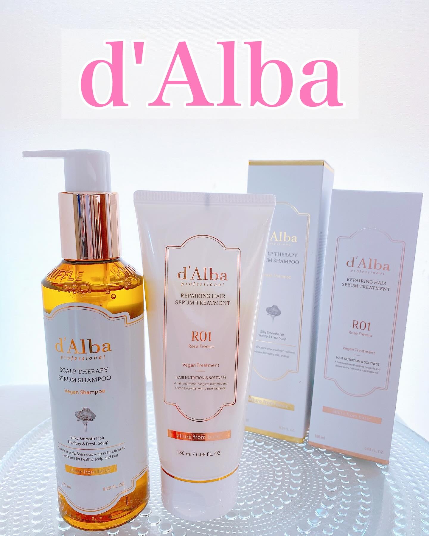 プロフェッショナルリペアリングヘアセラムトリートメント/ダルバ/洗い流すヘアトリートメントを使ったクチコミ（1枚目）