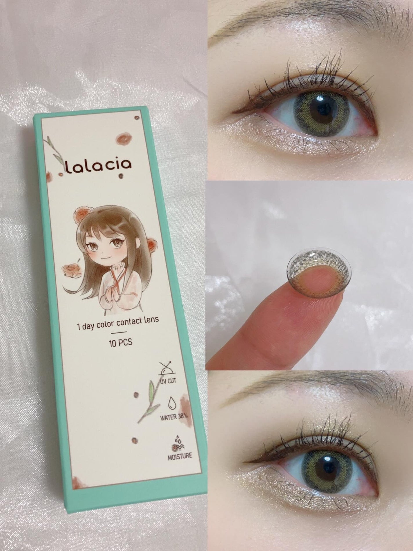 lalacia ララシア カラコンワンデー/LaLaCia/ワンデー(1DAY)カラコンを使ったクチコミ(4枚目)