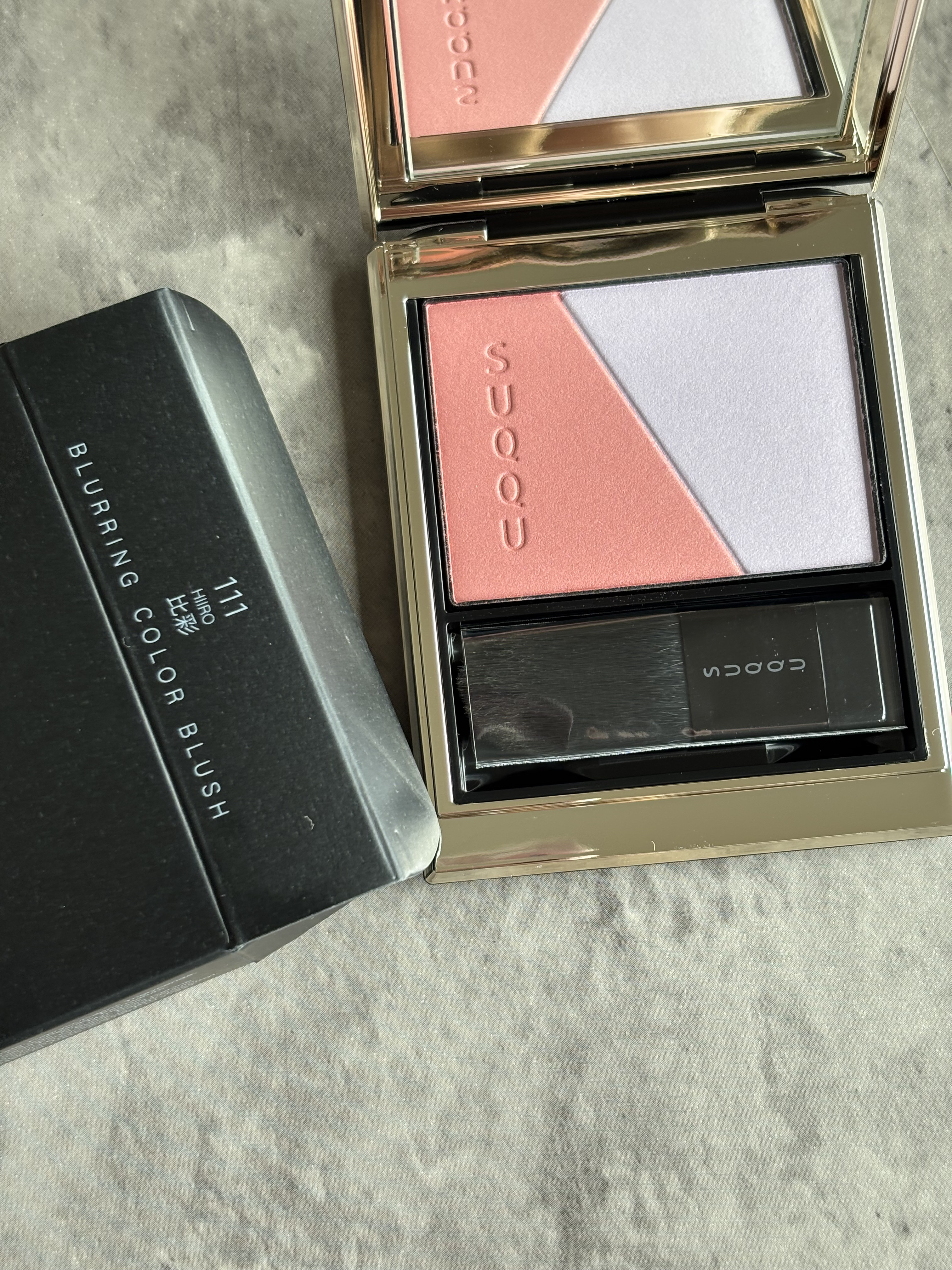 ブラーリング カラー ブラッシュ/SUQQU/パウダーチークを使ったクチコミ（1枚目）