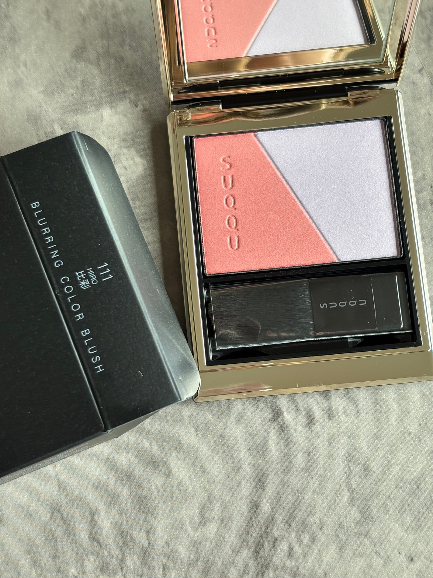 ブラーリング カラー ブラッシュ/SUQQU/パウダーチークを使ったクチコミ(1枚目)