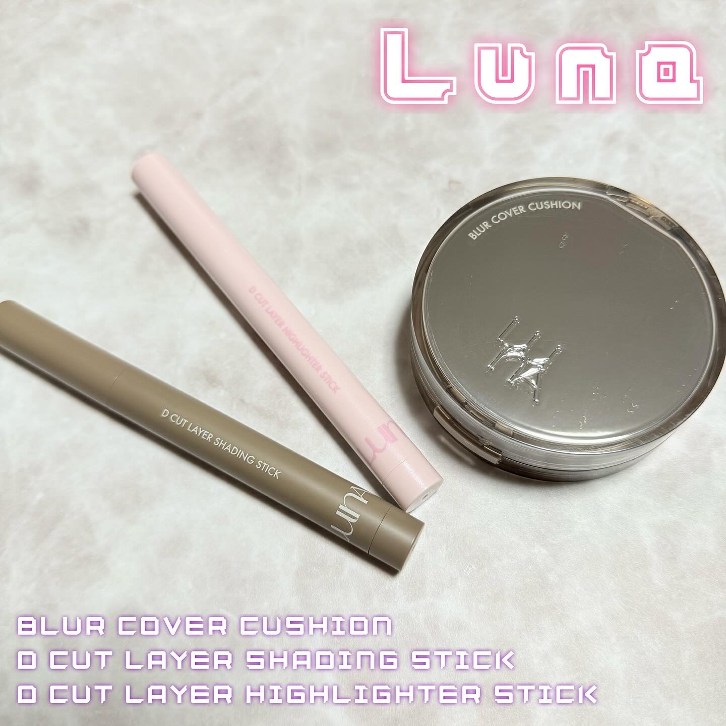 ブラーカバークッション/LUNA/クッションファンデーションを使ったクチコミ（1枚目）