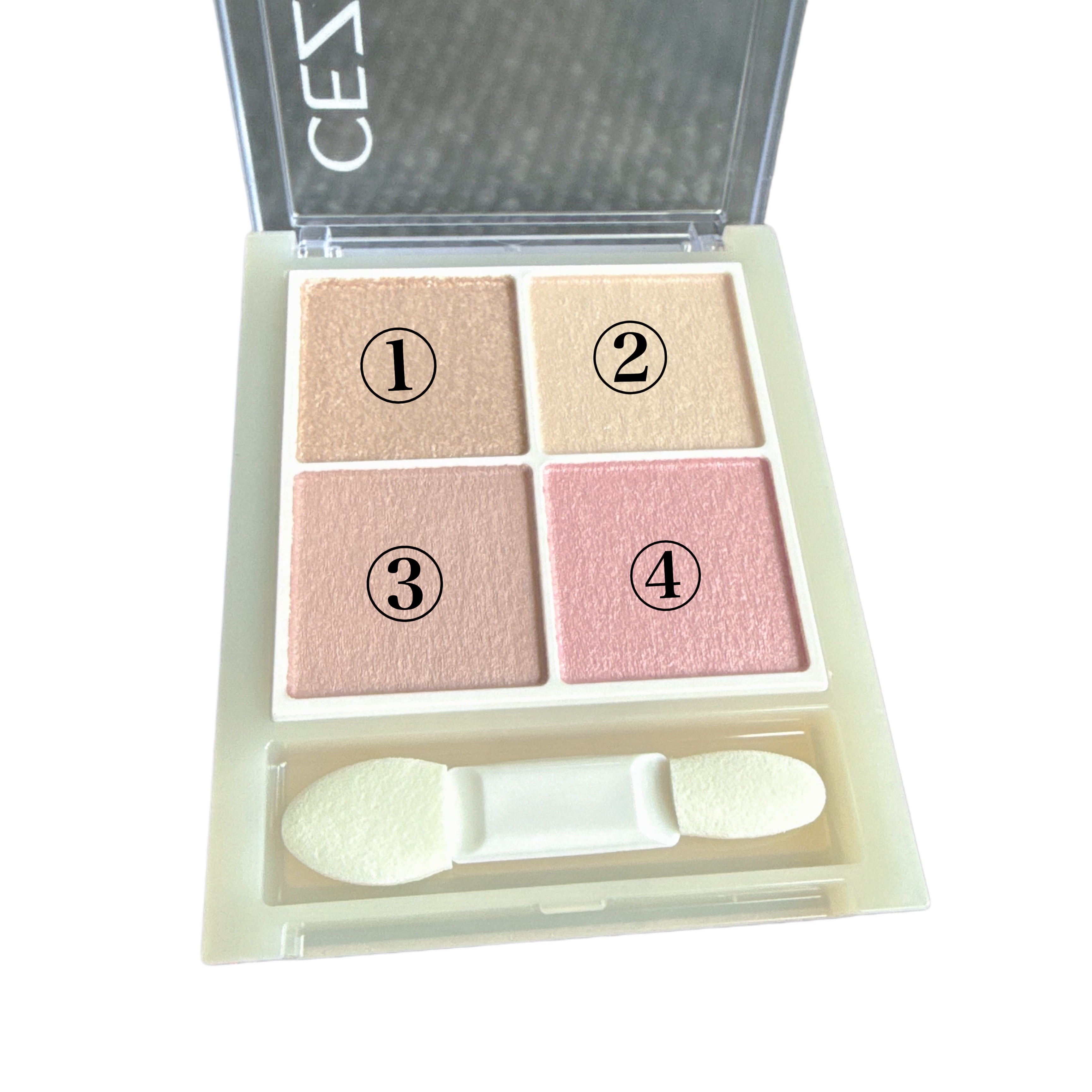 ペールトーンアイシャドウ/CEZANNE/アイシャドウを使ったクチコミ（3枚目）