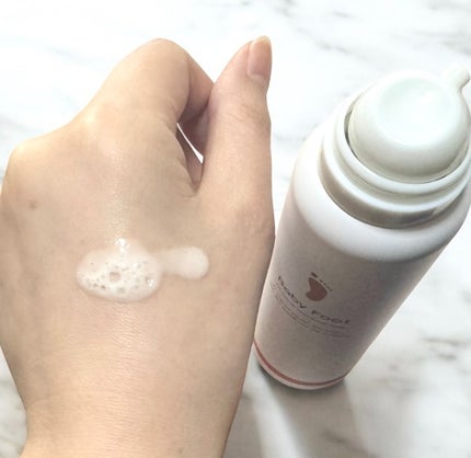 ベビーフット 炭酸泡フットドライシャンプー/ベビーフット/レッグ・フットケアを使ったクチコミ(2枚目)