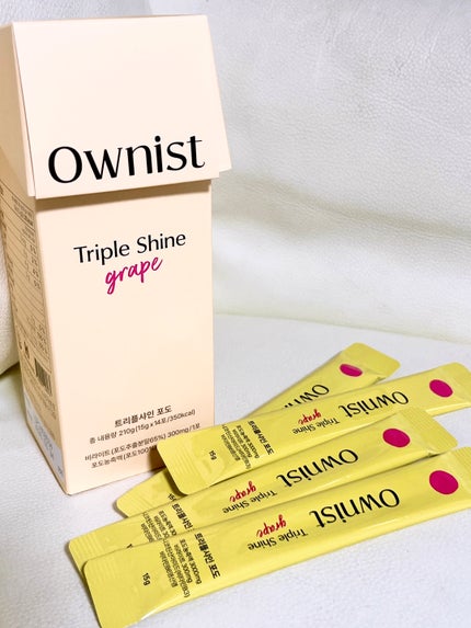 トリプルシャイン グレープ/Ownist/美容サプリメントを使ったクチコミ(4枚目)