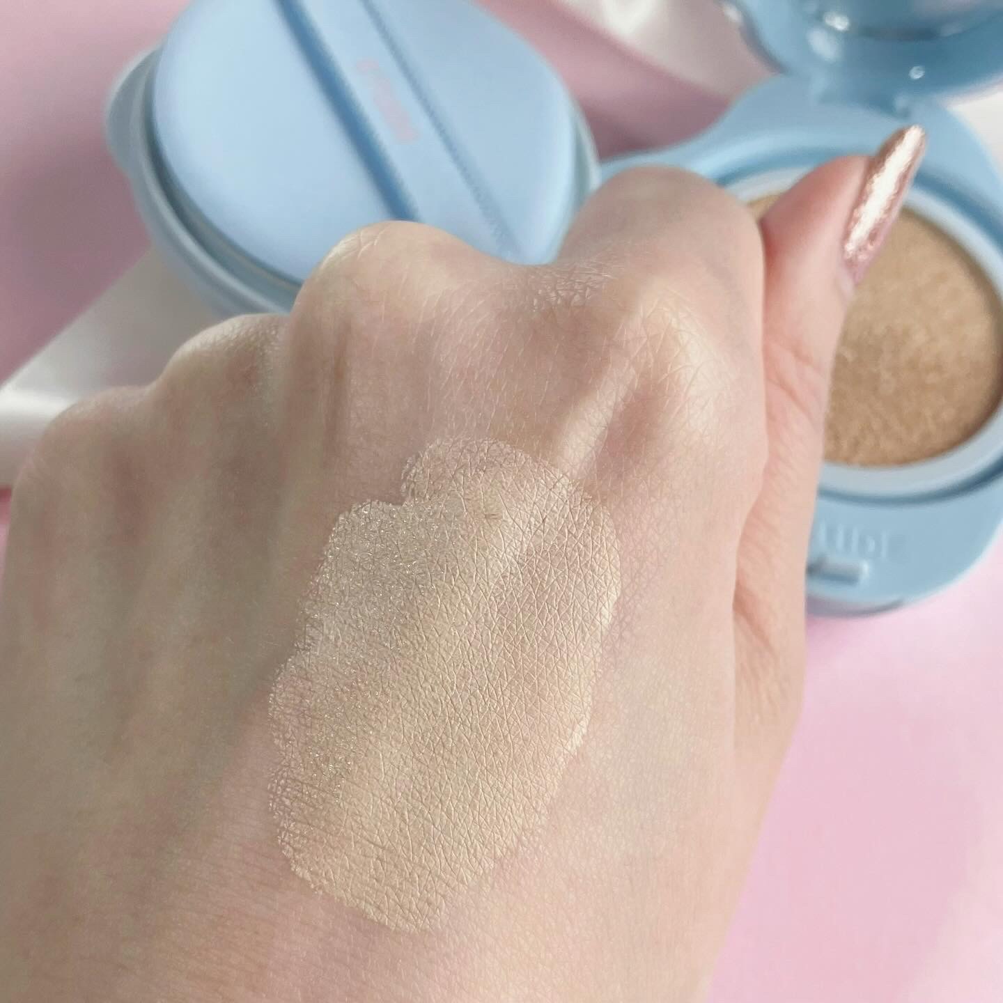 クラウドフィルタークッション/ETUDE/クッションファンデーションを使ったクチコミ（3枚目）