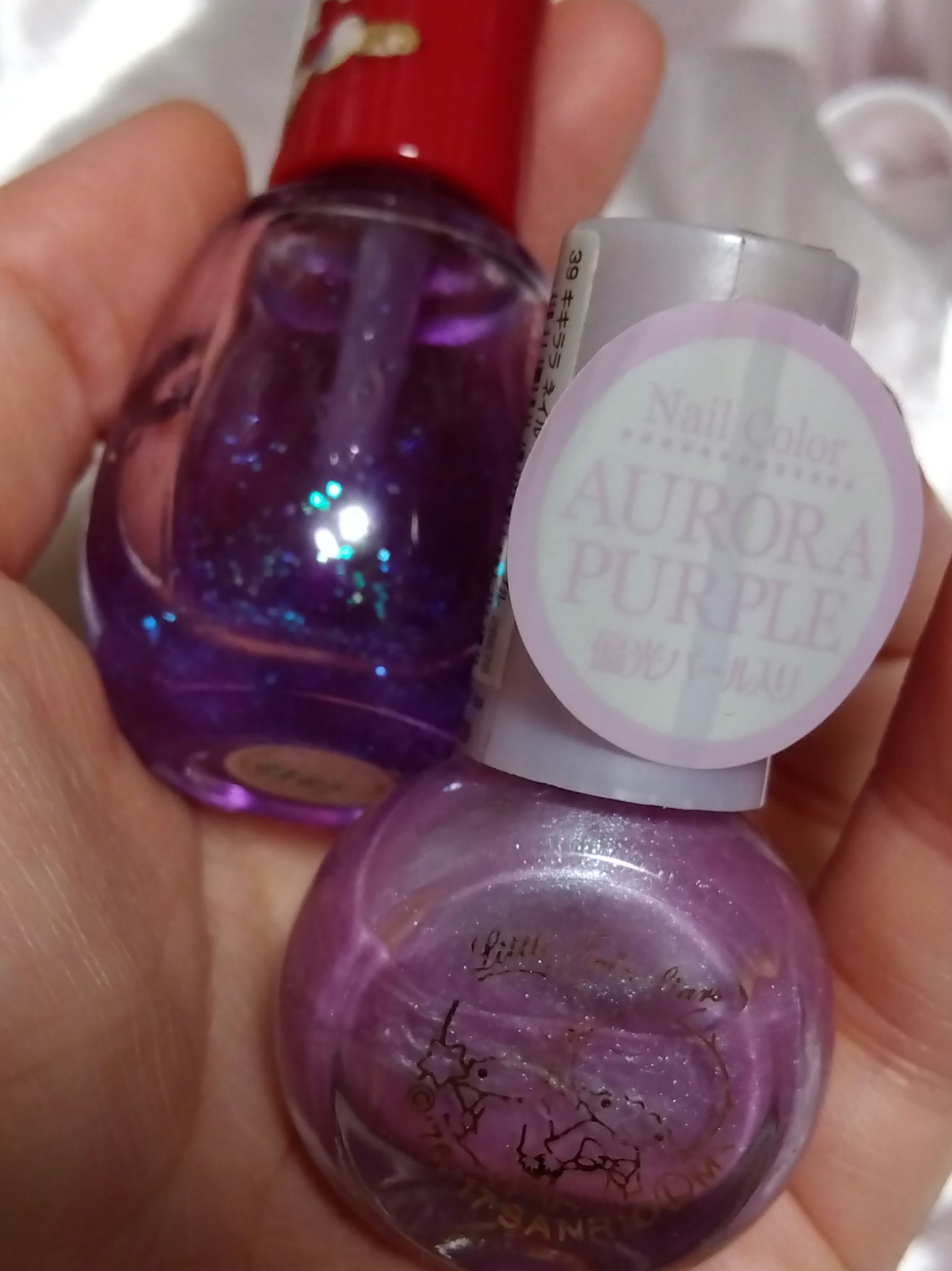 キキララ ネイル/DAISO/マニキュアを使ったクチコミ（2枚目）