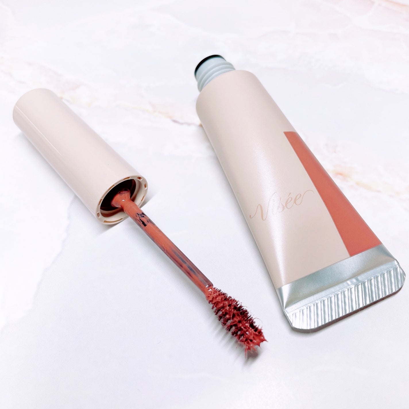 フラッフデザイン アイブロウカラー/Visée/眉マスカラを使ったクチコミ(3枚目)