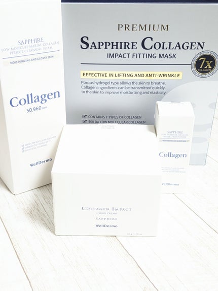 サファイアマリンコラーゲン洗顔フォーム/WellDerma/洗顔フォームを使ったクチコミ(6枚目)