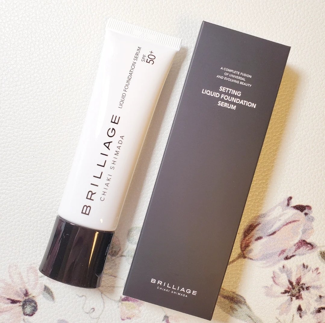 セッティング　リキッドファンデーション　セラム/ブリリアージュ/リキッドファンデーションを使ったクチコミ（1枚目）