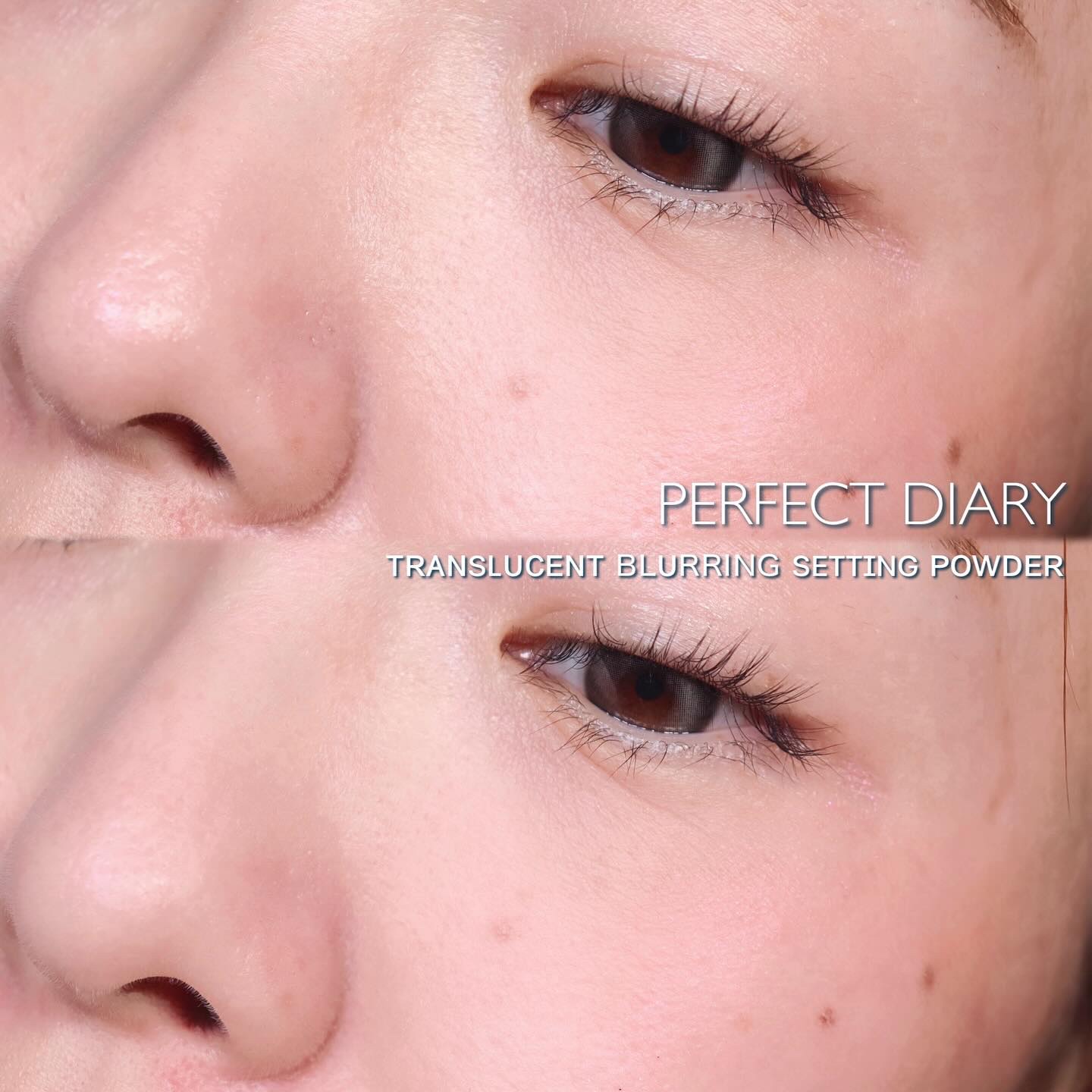 トランスルーシェント ブルーリング セッティング パウダー/PERFECT DIARY/プレストパウダーを使ったクチコミ（3枚目）