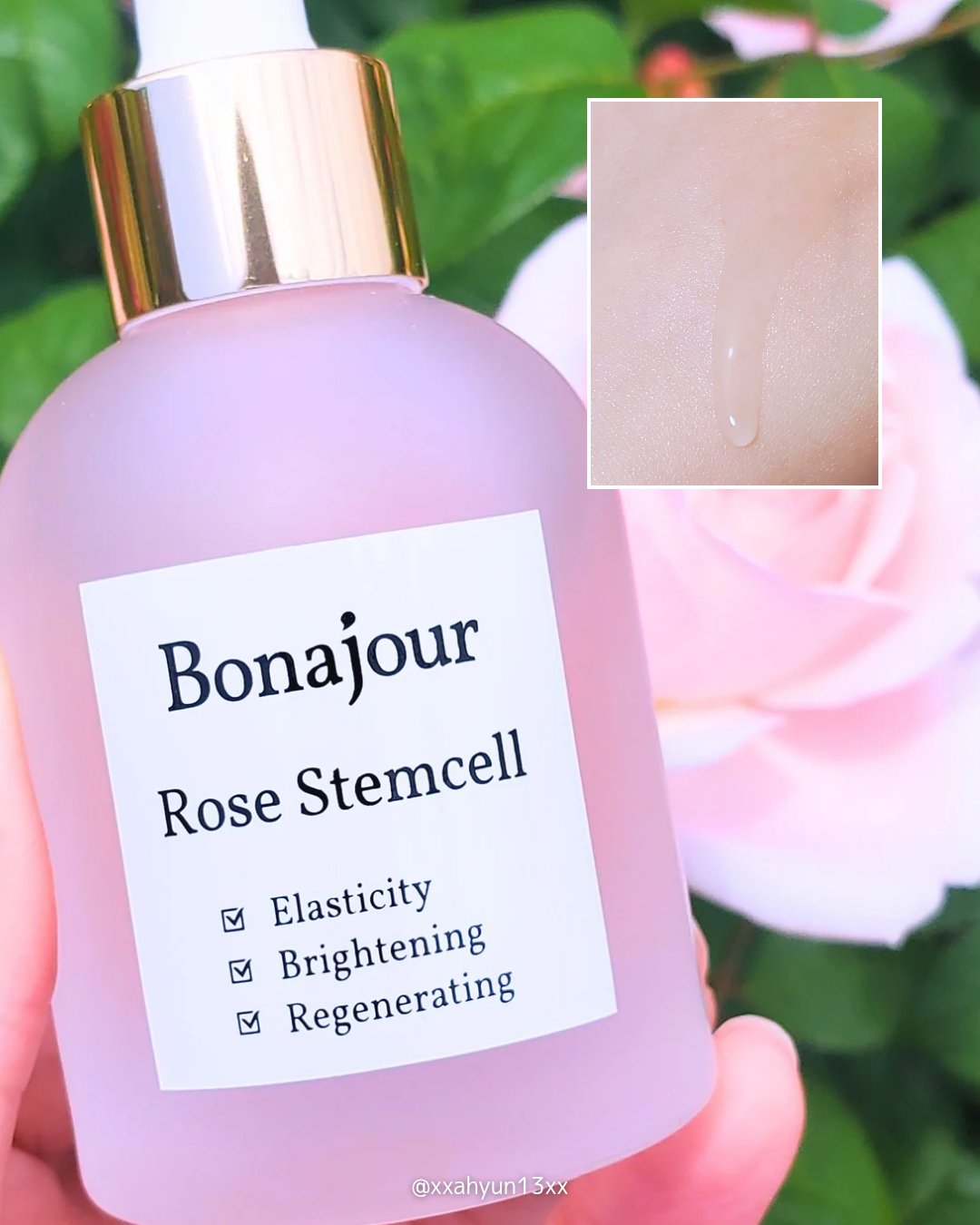 ローズステムセルセラム/Bonajour/美容液を使ったクチコミ（2枚目）